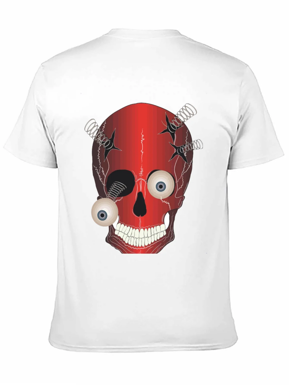 Creepy Skull T-Shirt - Eyeball Design product image 10