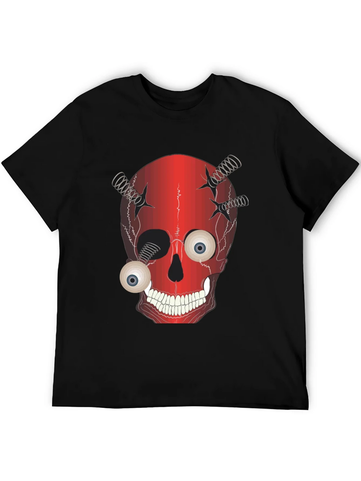 Creepy Skull T-Shirt - Eyeball Design product image 5