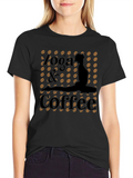 Yoga & Coffee Graphic Tee product image 1