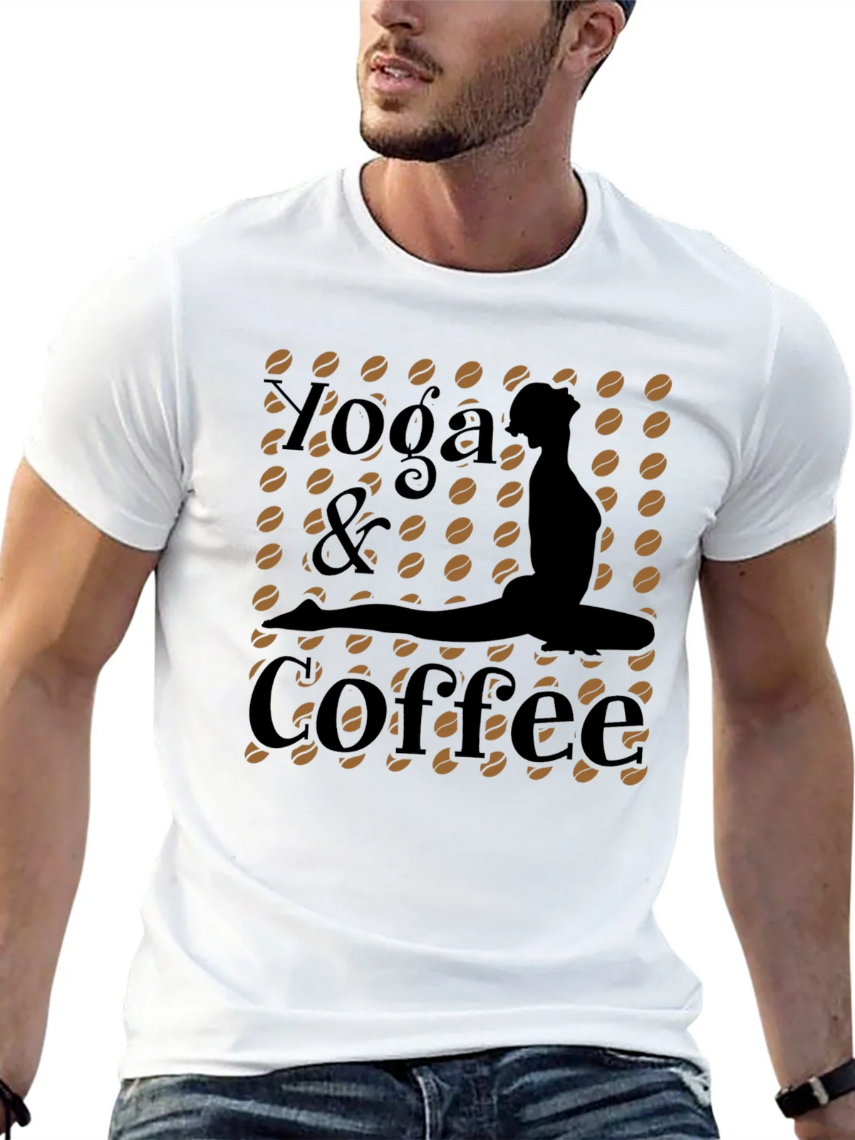 Yoga & Coffee Graphic Tee product image 8