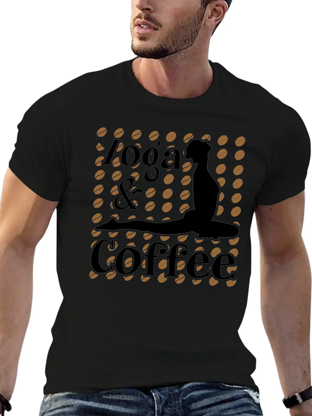 Yoga & Coffee Graphic Tee product image 5