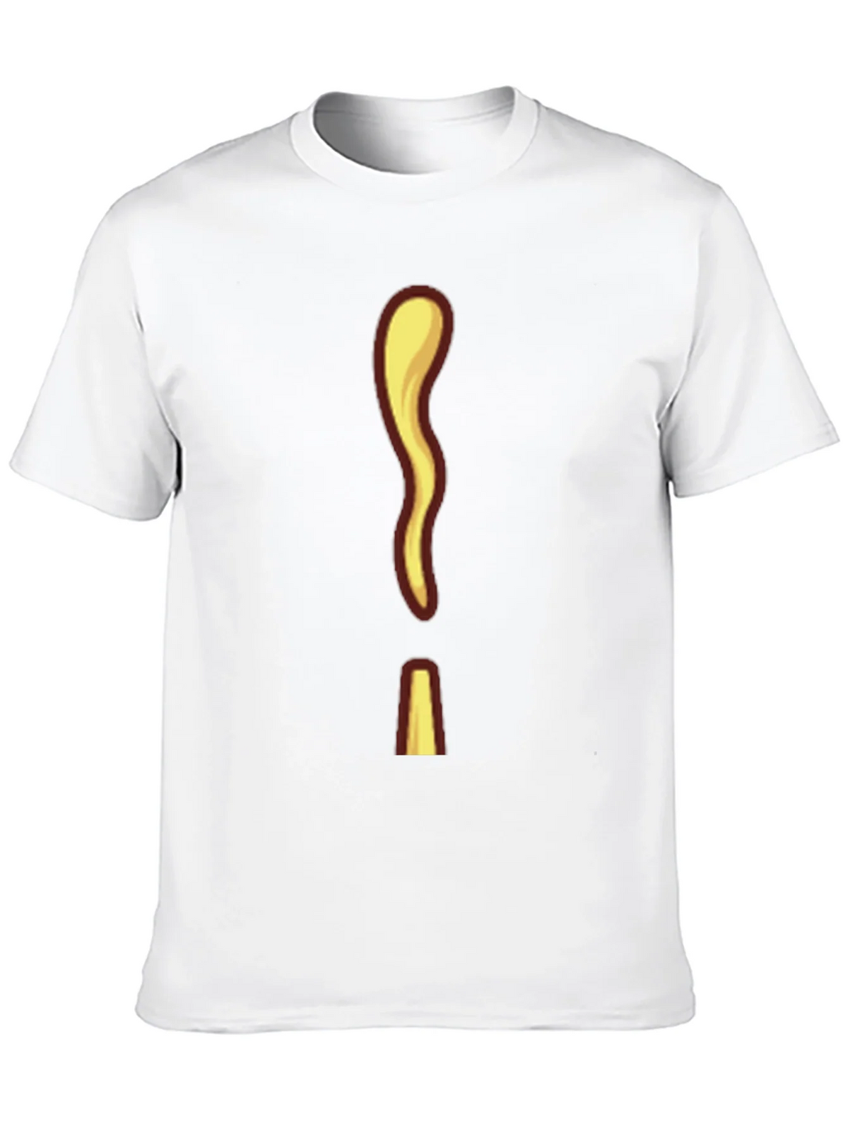 Unique Cartoon Exclamation Mark Graphic Tee product image 6