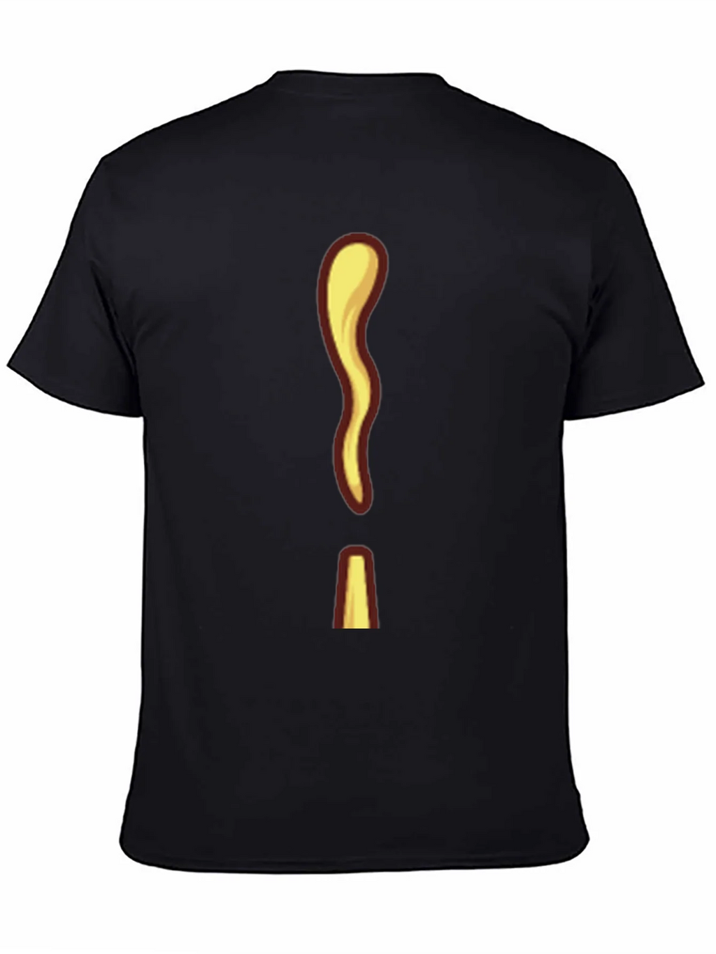 Unique Cartoon Exclamation Mark Graphic Tee product image 3
