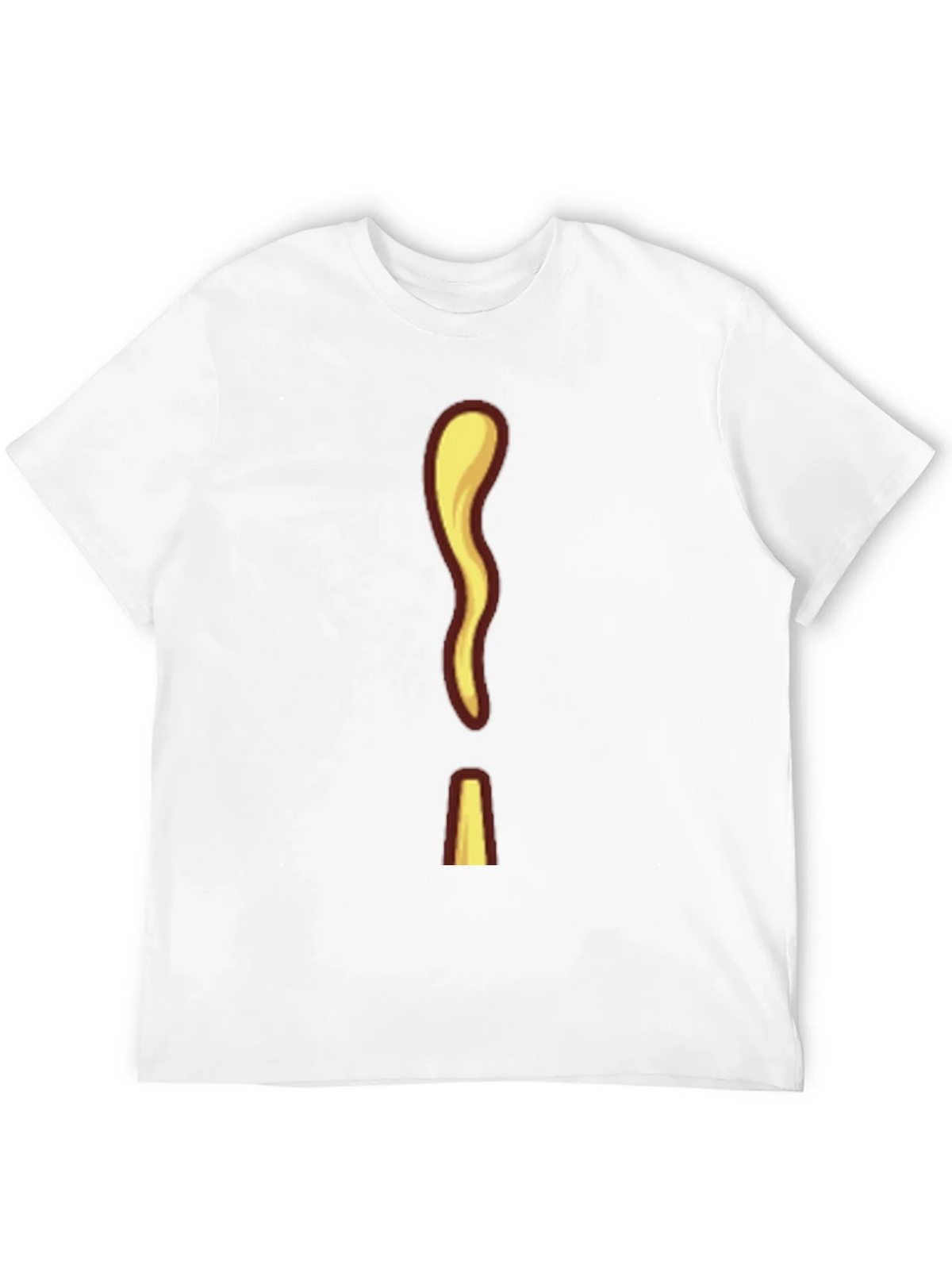 Unique Cartoon Exclamation Mark Graphic Tee product image 8