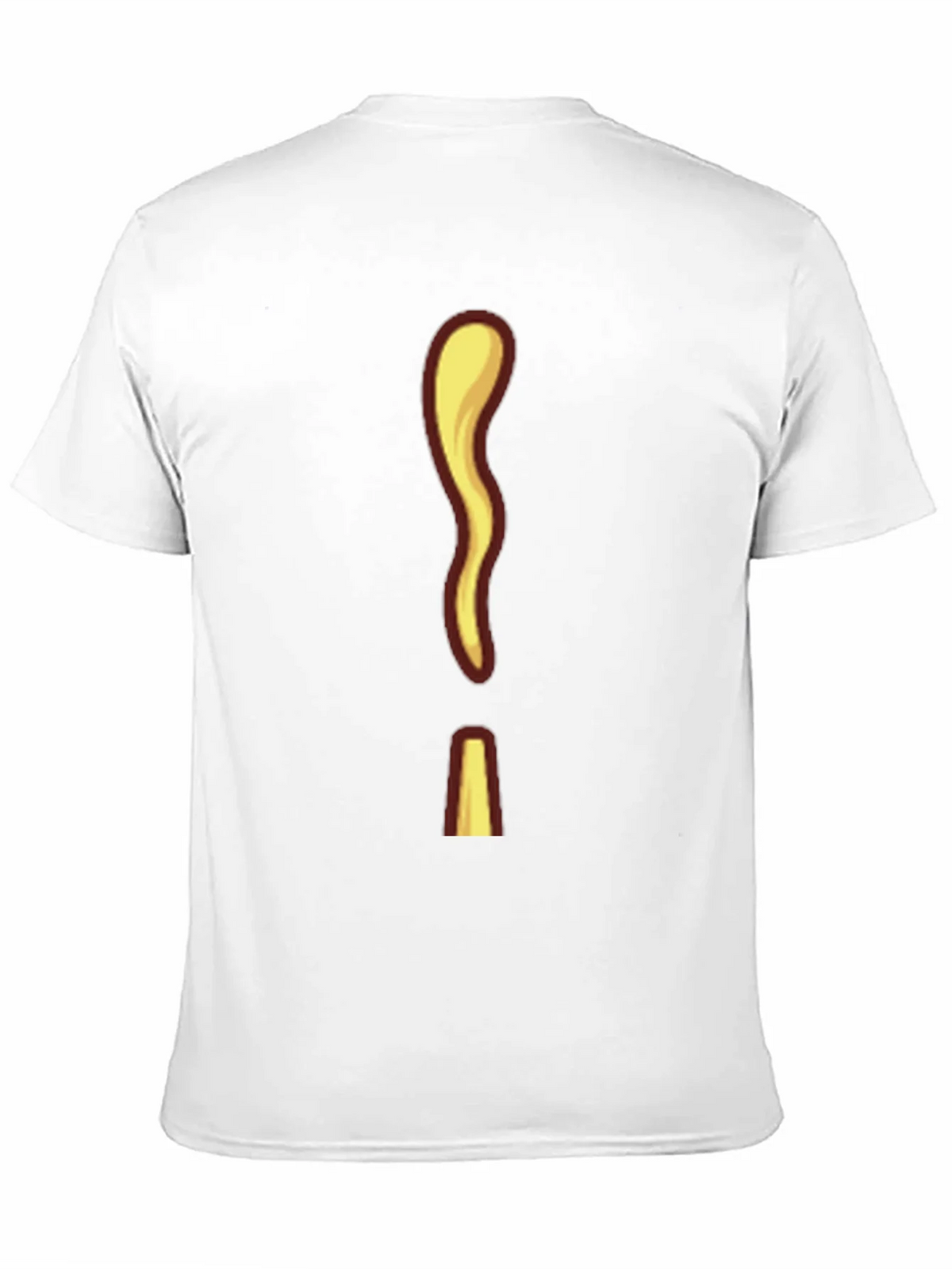 Unique Cartoon Exclamation Mark Graphic Tee product image 7