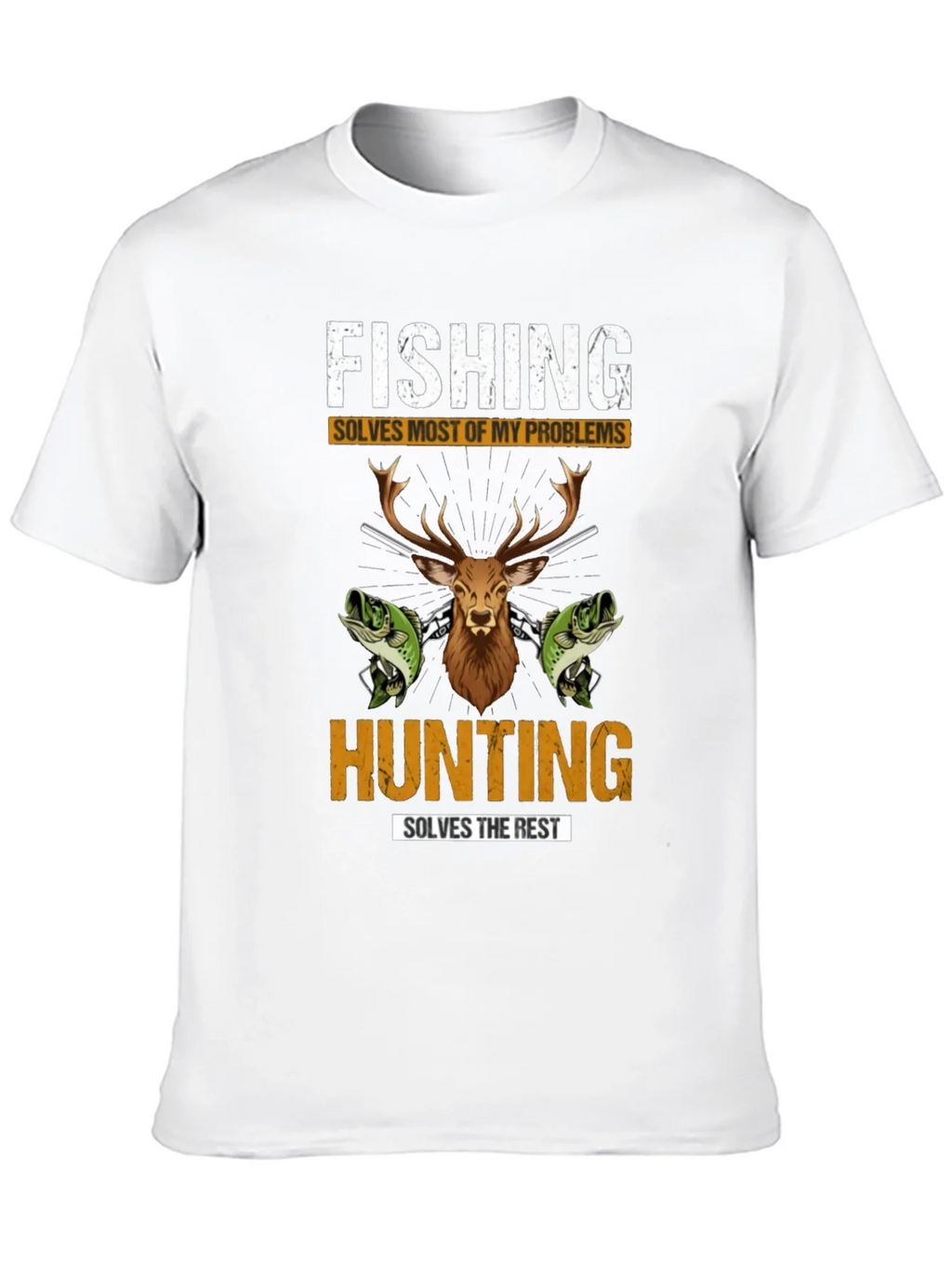 Fishing Hunting Graphic T-Shirt product image 9