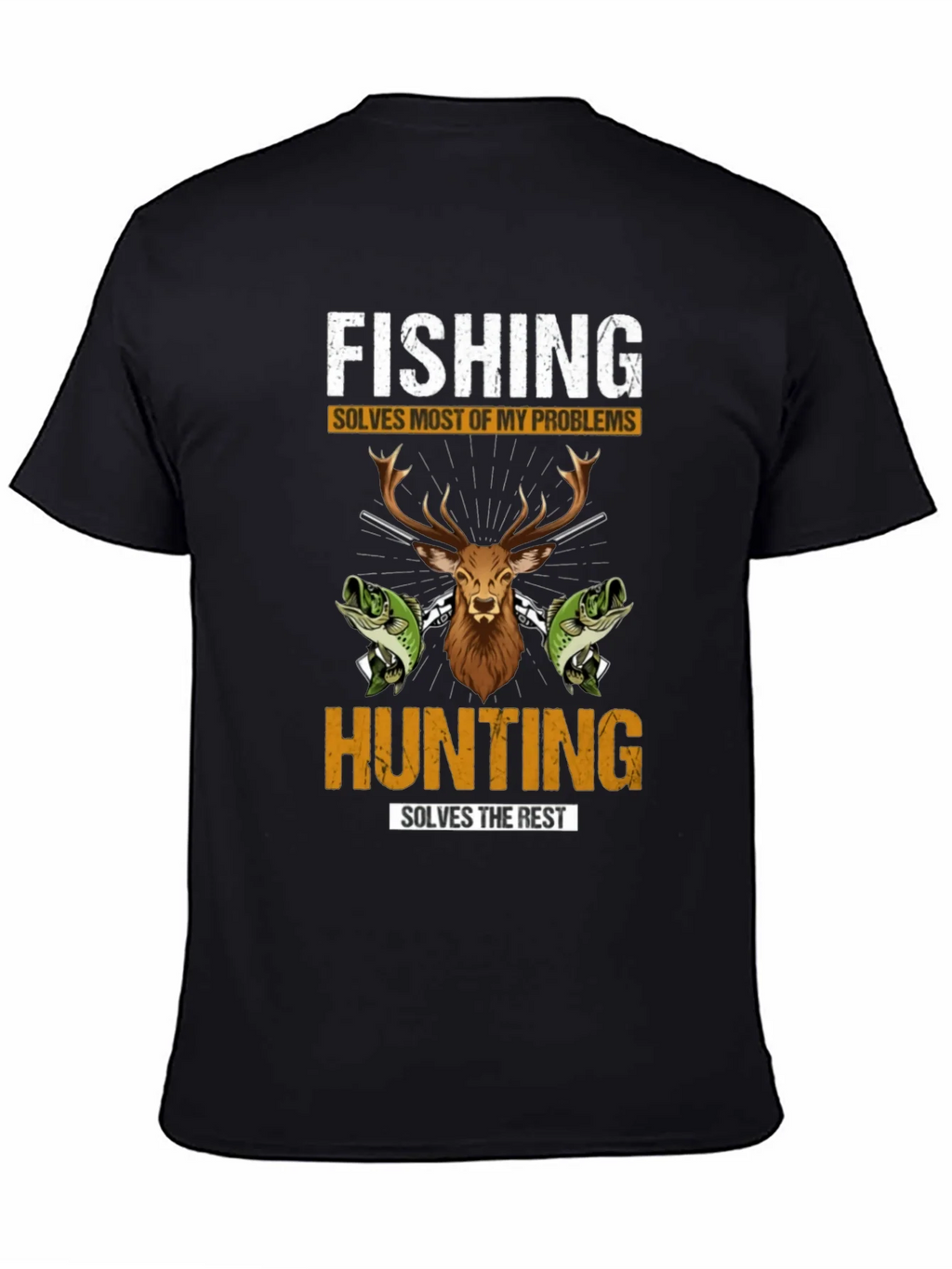 Fishing Hunting Graphic T-Shirt product image 4