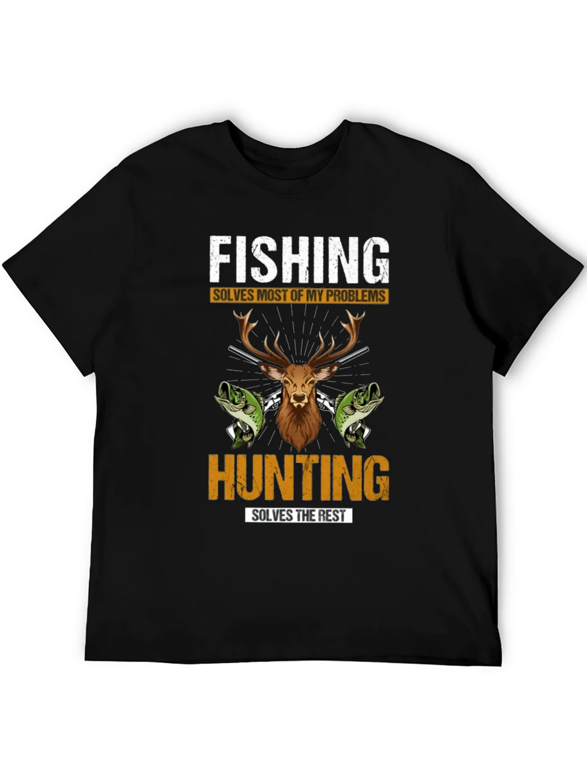 Fishing Hunting Graphic T-Shirt product image 5