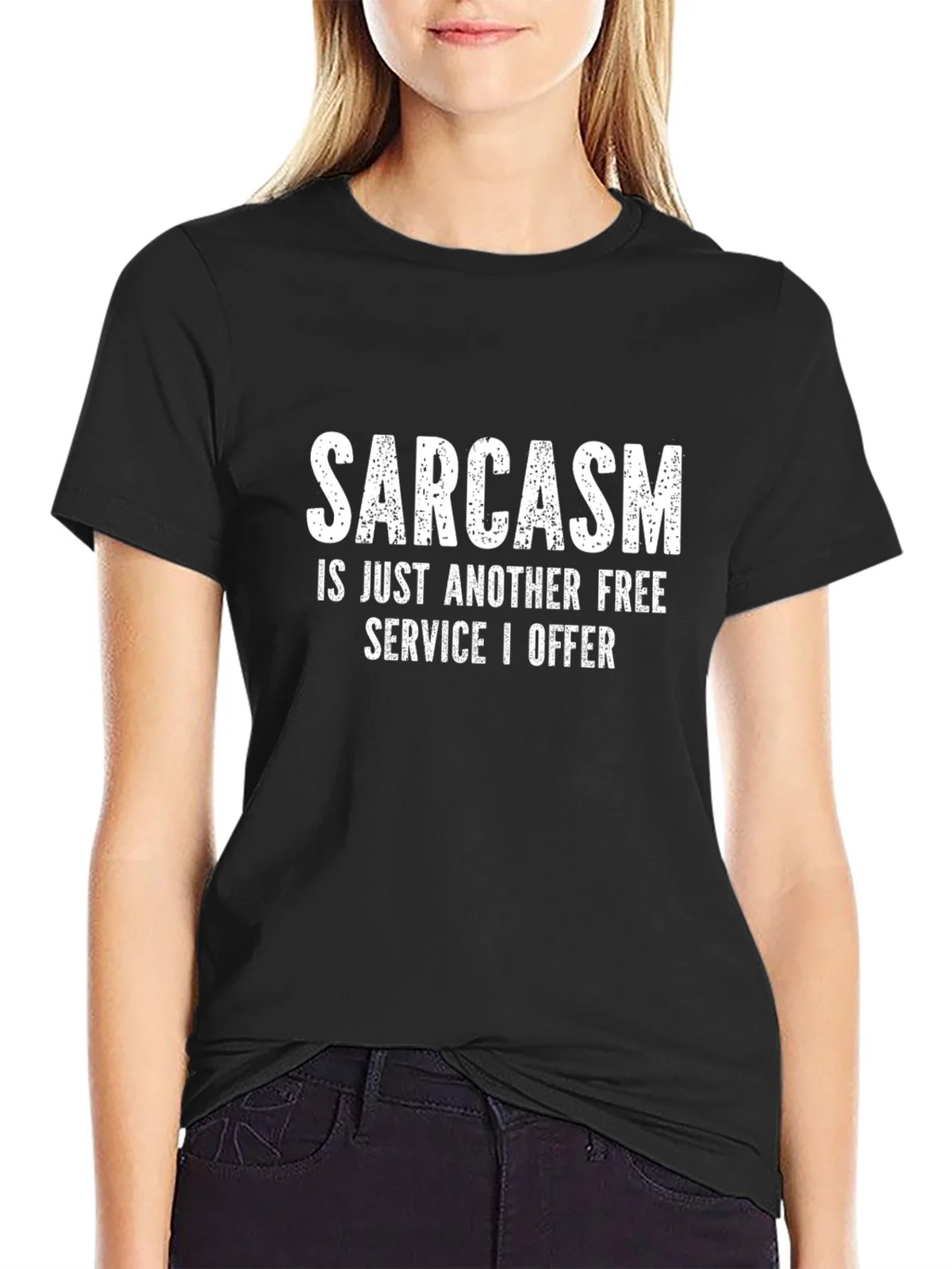 Sarcasm: Free Service Graphic Tee product image 2