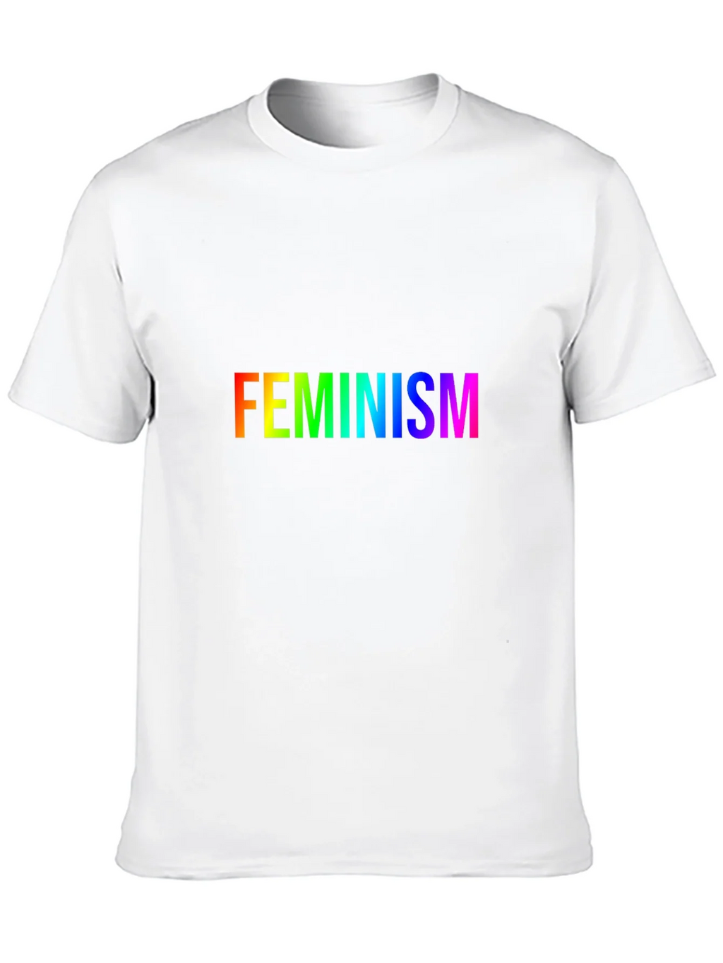 Rainbow Feminism T-Shirt - Soft Cotton Blend Tee product image 5