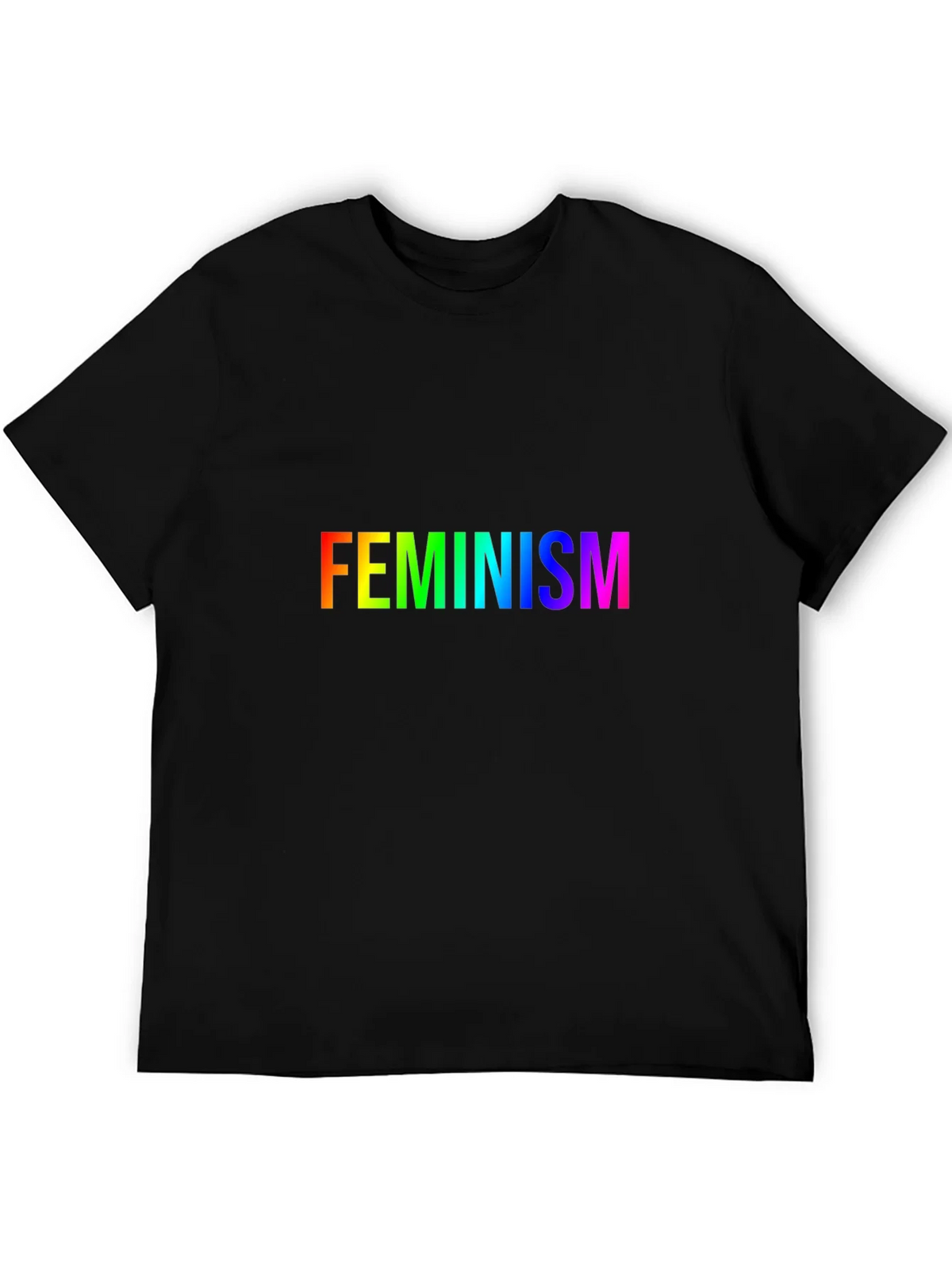 Rainbow Feminism T-Shirt - Soft Cotton Blend Tee product image 3