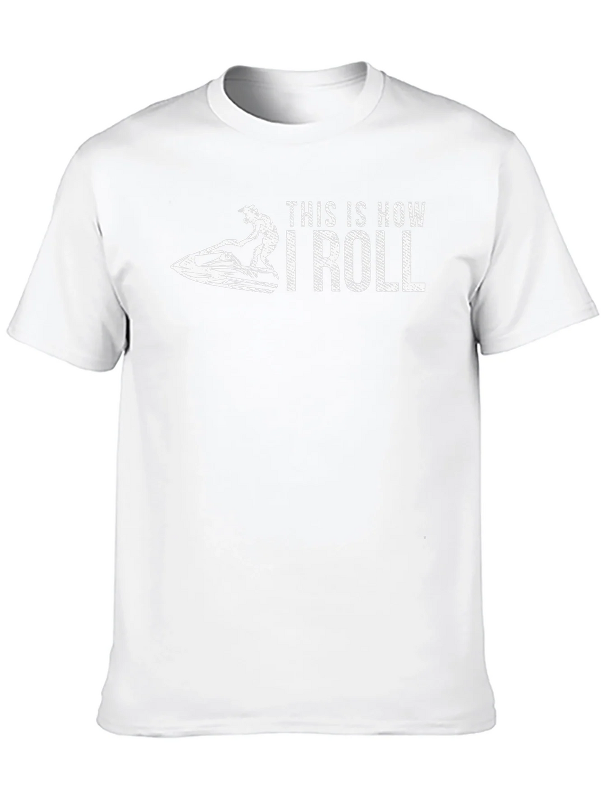 This is How I Roll T-Shirt Jet Ski Watersport product image 9