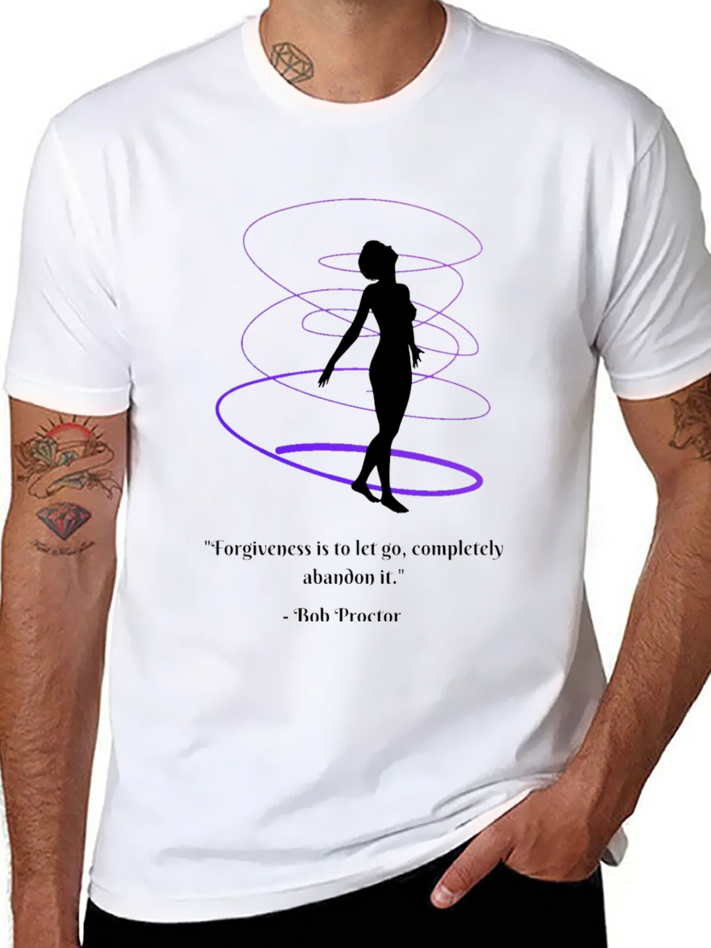 Forgiveness T-Shirt - Bob Proctor Quote Spiritual Design product image 7