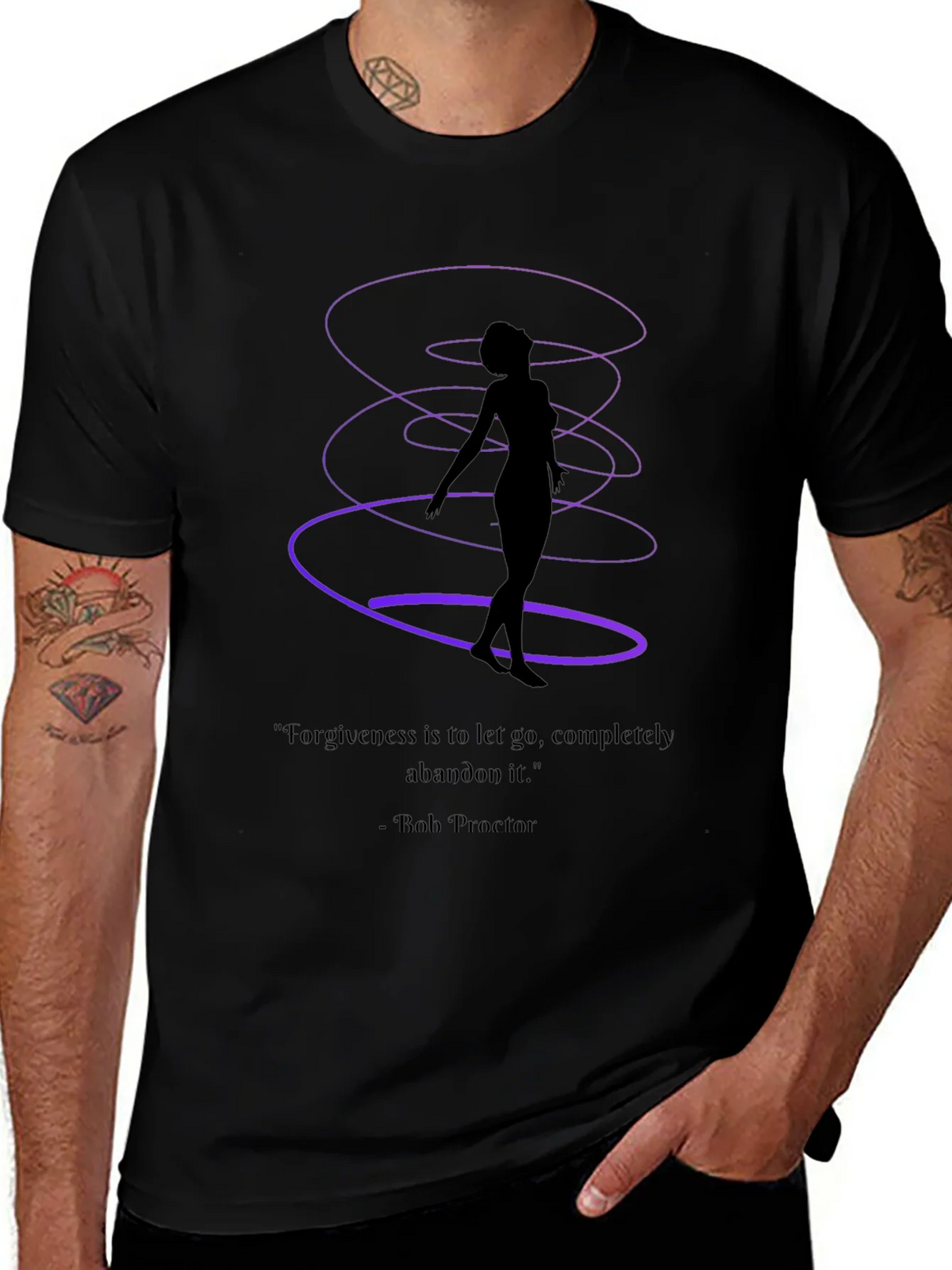 Forgiveness T-Shirt - Bob Proctor Quote Spiritual Design product image 1