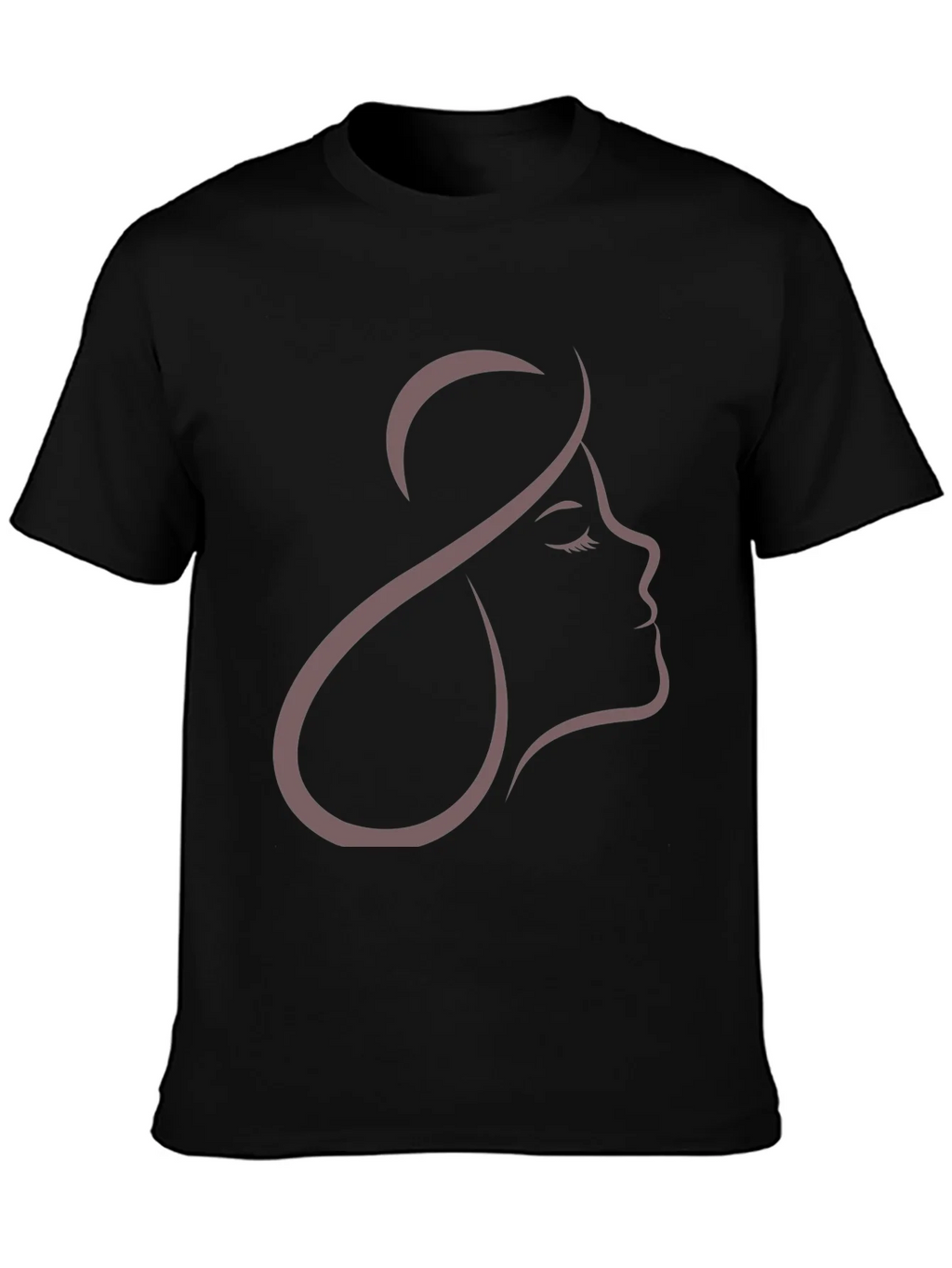 Elegant Woman Silhouette Graphic T-Shirt product image 3
