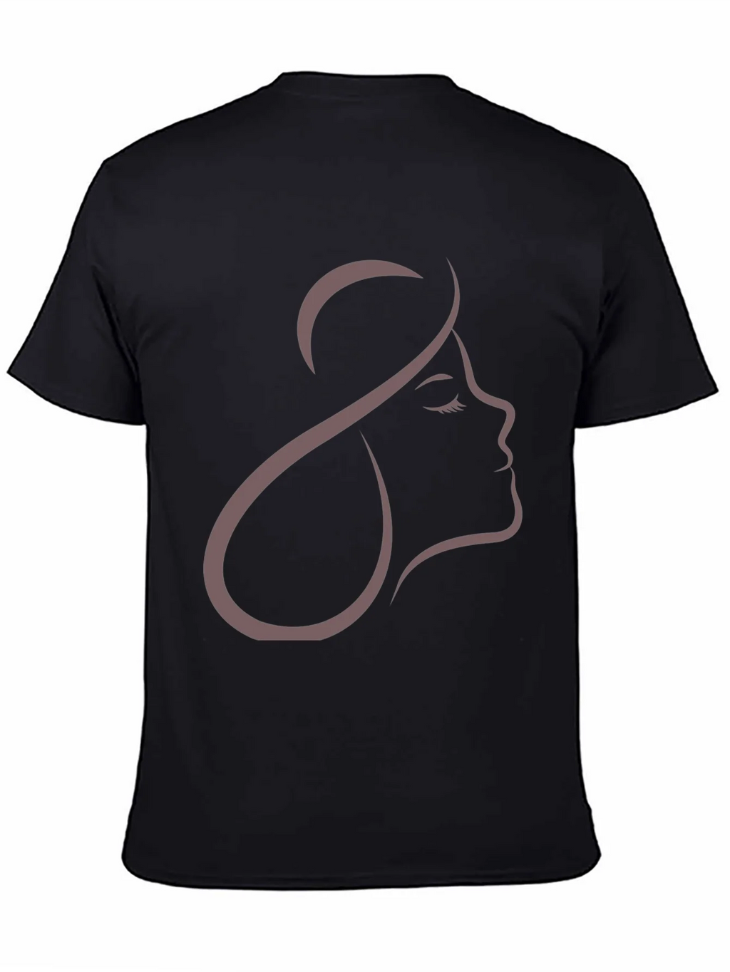 Elegant Woman Silhouette Graphic T-Shirt product image 4