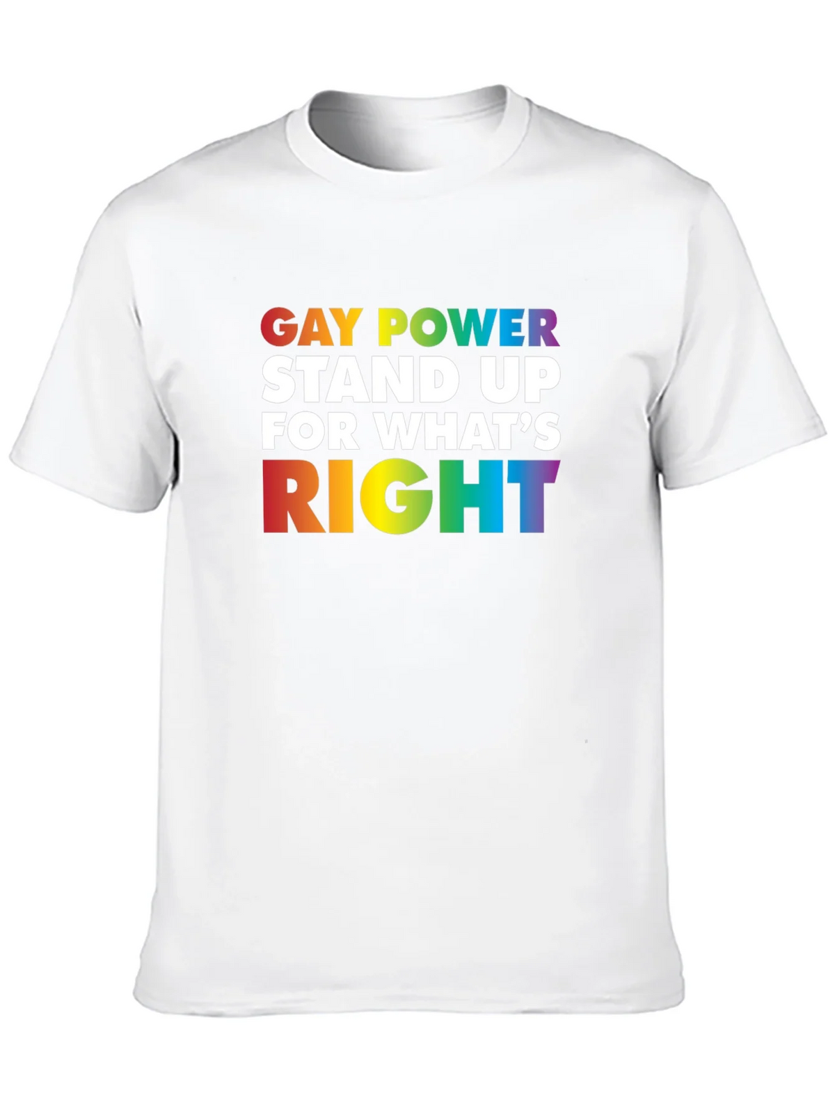 Gay Power Stand Up T-Shirt Pride Equality LGBTQ product image 6