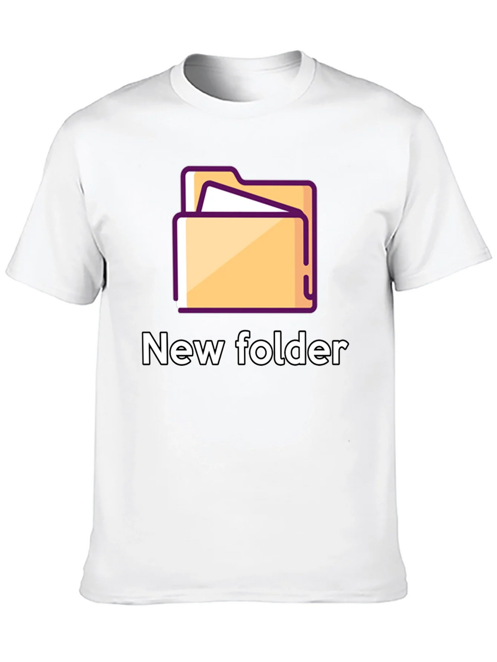 New Folder Graphic T-Shirt - Geeky Style product image 8