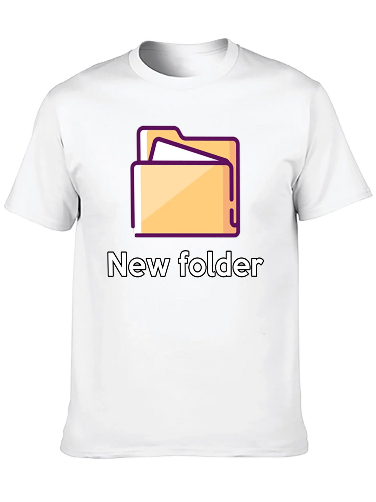 New Folder Graphic T-Shirt - Geeky Style product image 8