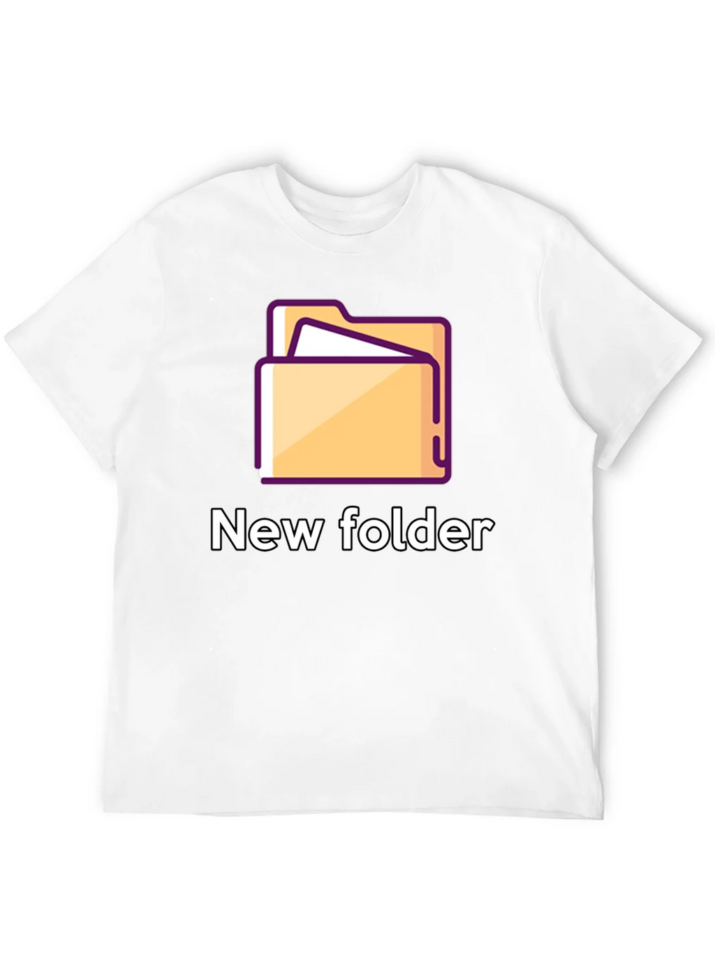 New Folder Graphic T-Shirt - Geeky Style product image 9