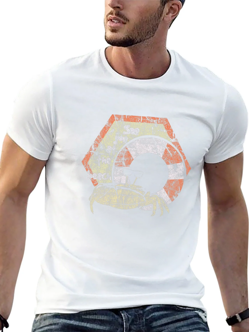 See You at the Beach Crab Graphic Tee product image 12
