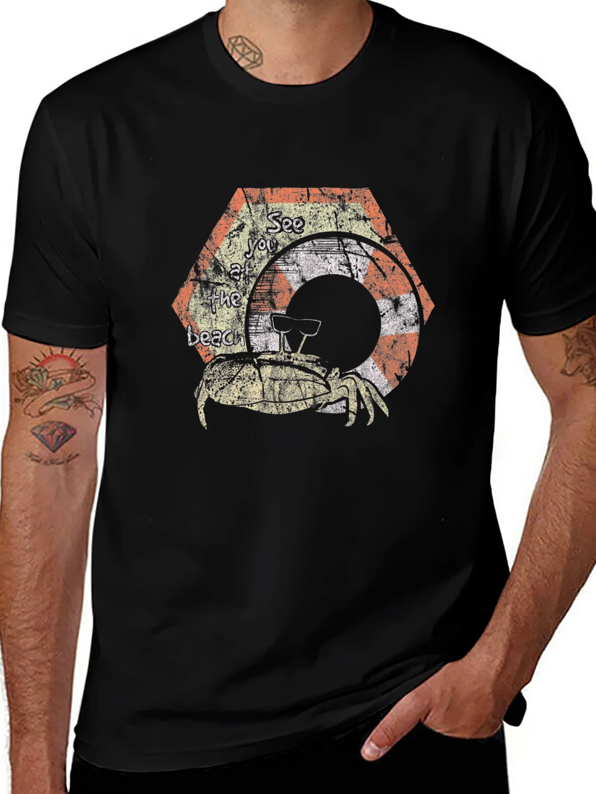 See You at the Beach Crab Graphic Tee product image 1