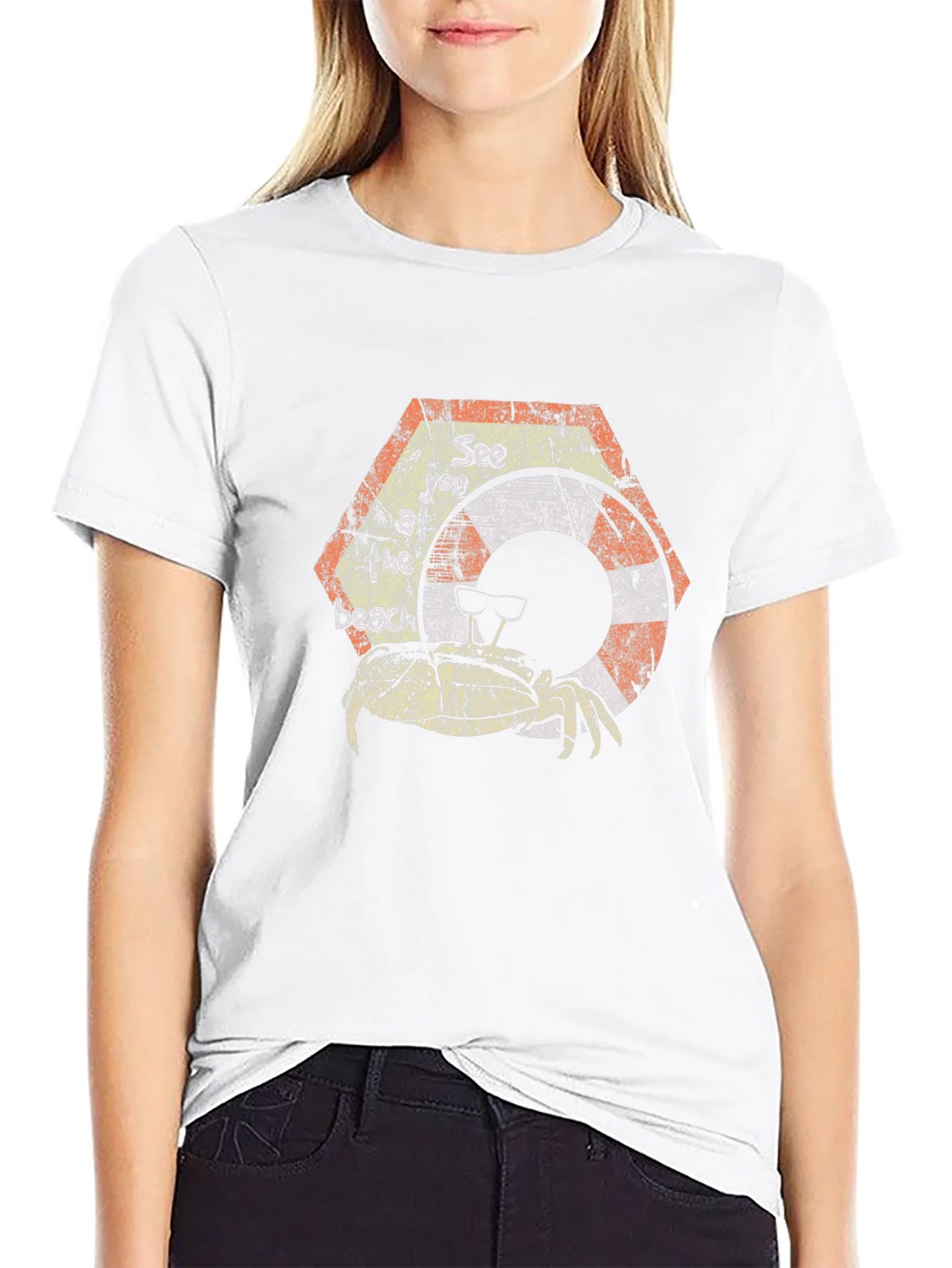 See You at the Beach Crab Graphic Tee product image 8