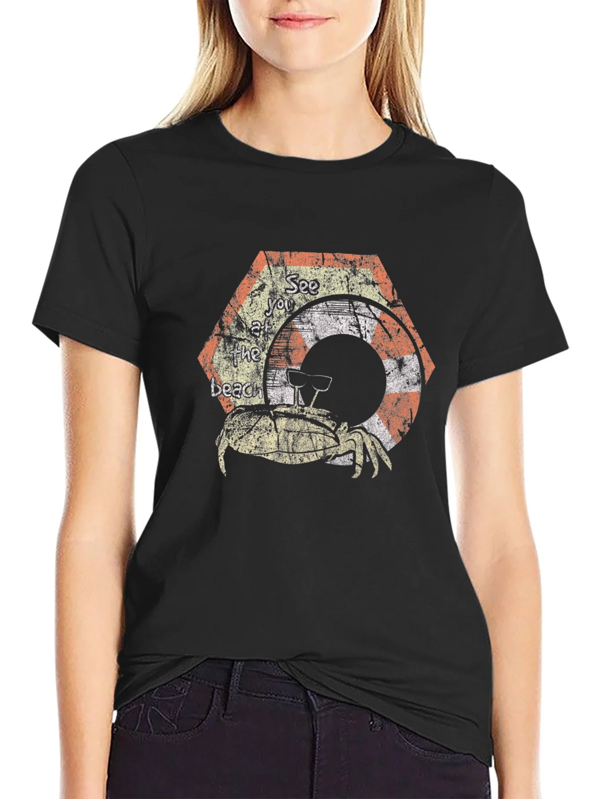 See You at the Beach Crab Graphic Tee product image 2