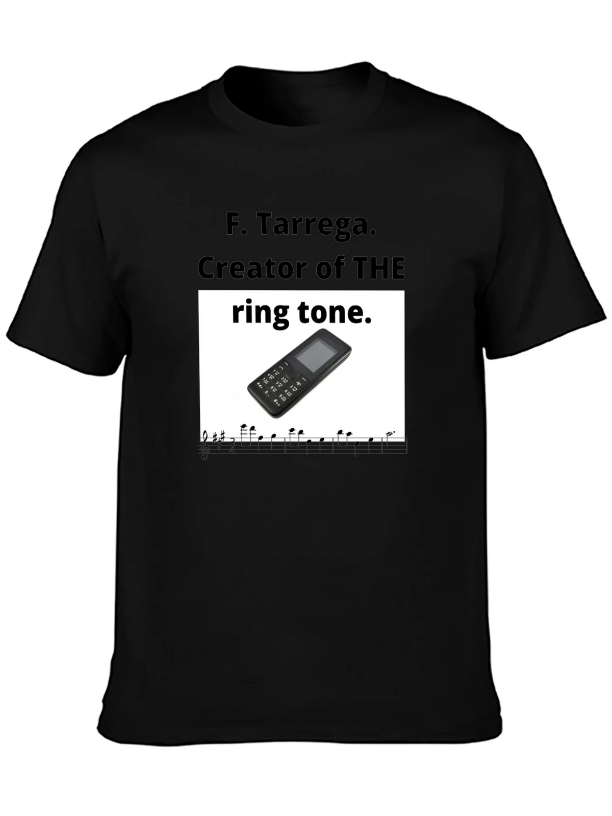 F. Tarrega Ringtone T-Shirt product image 3
