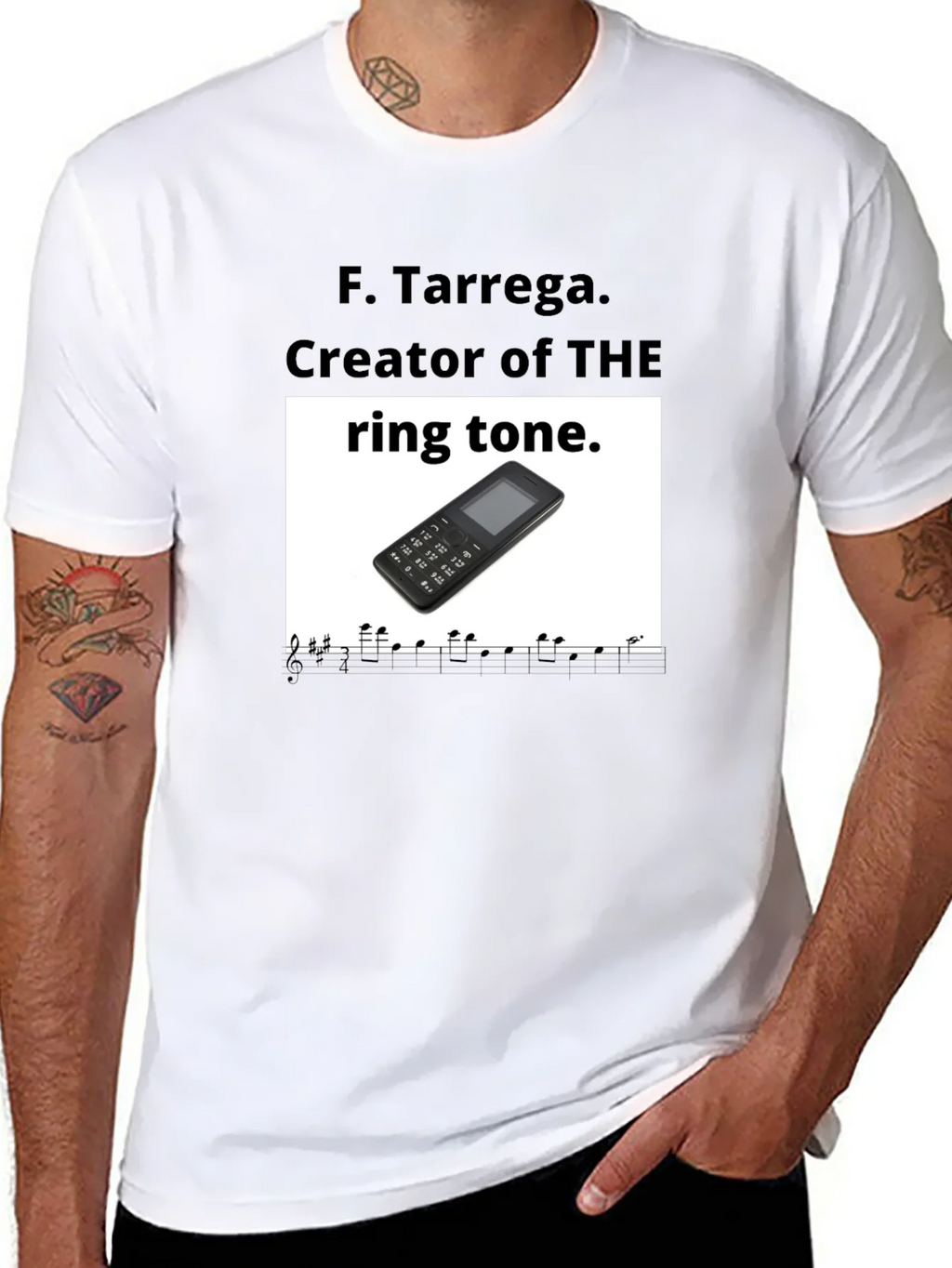 F. Tarrega Ringtone T-Shirt product image 7