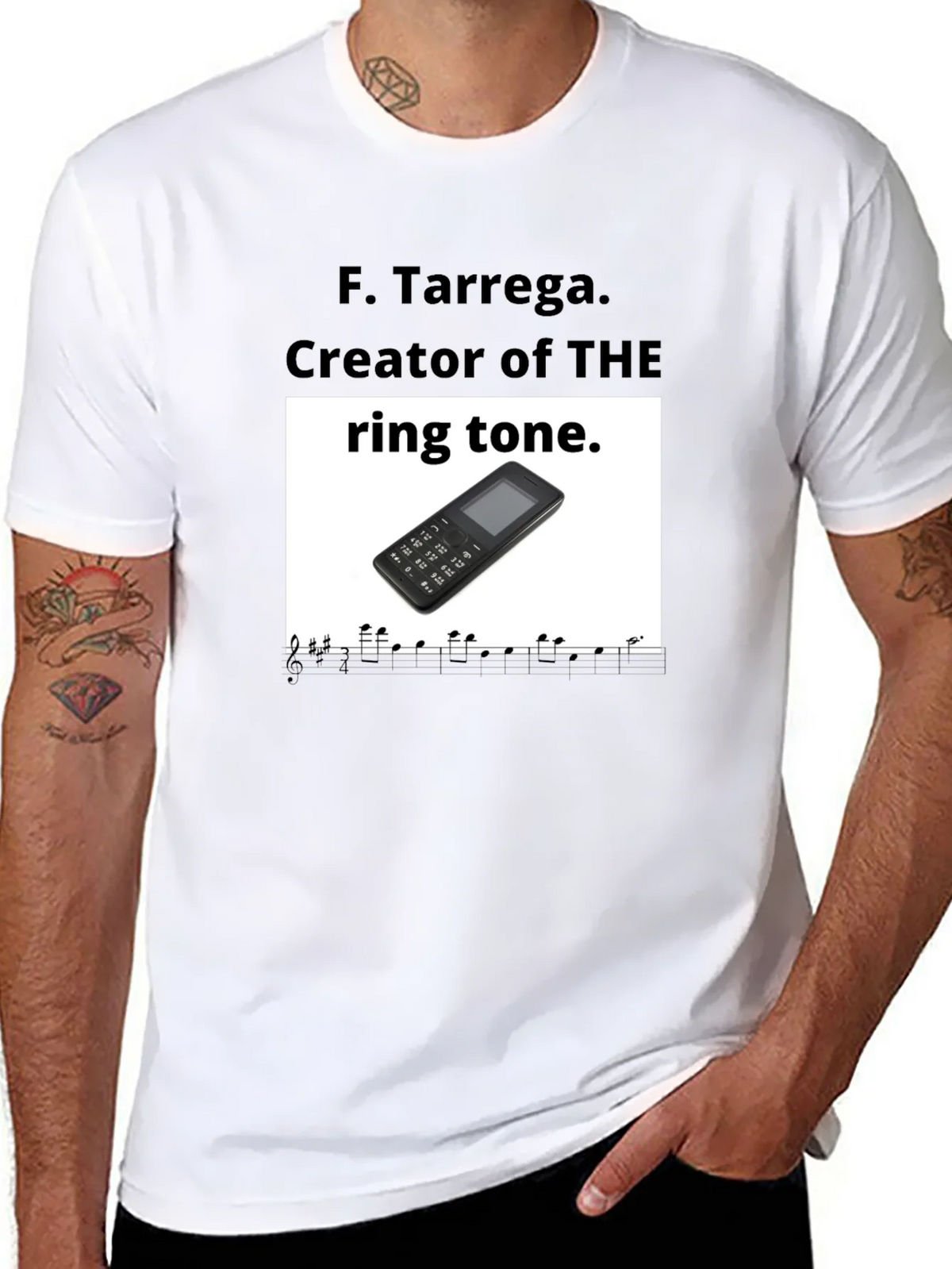 F. Tarrega Ringtone T-Shirt product image 7