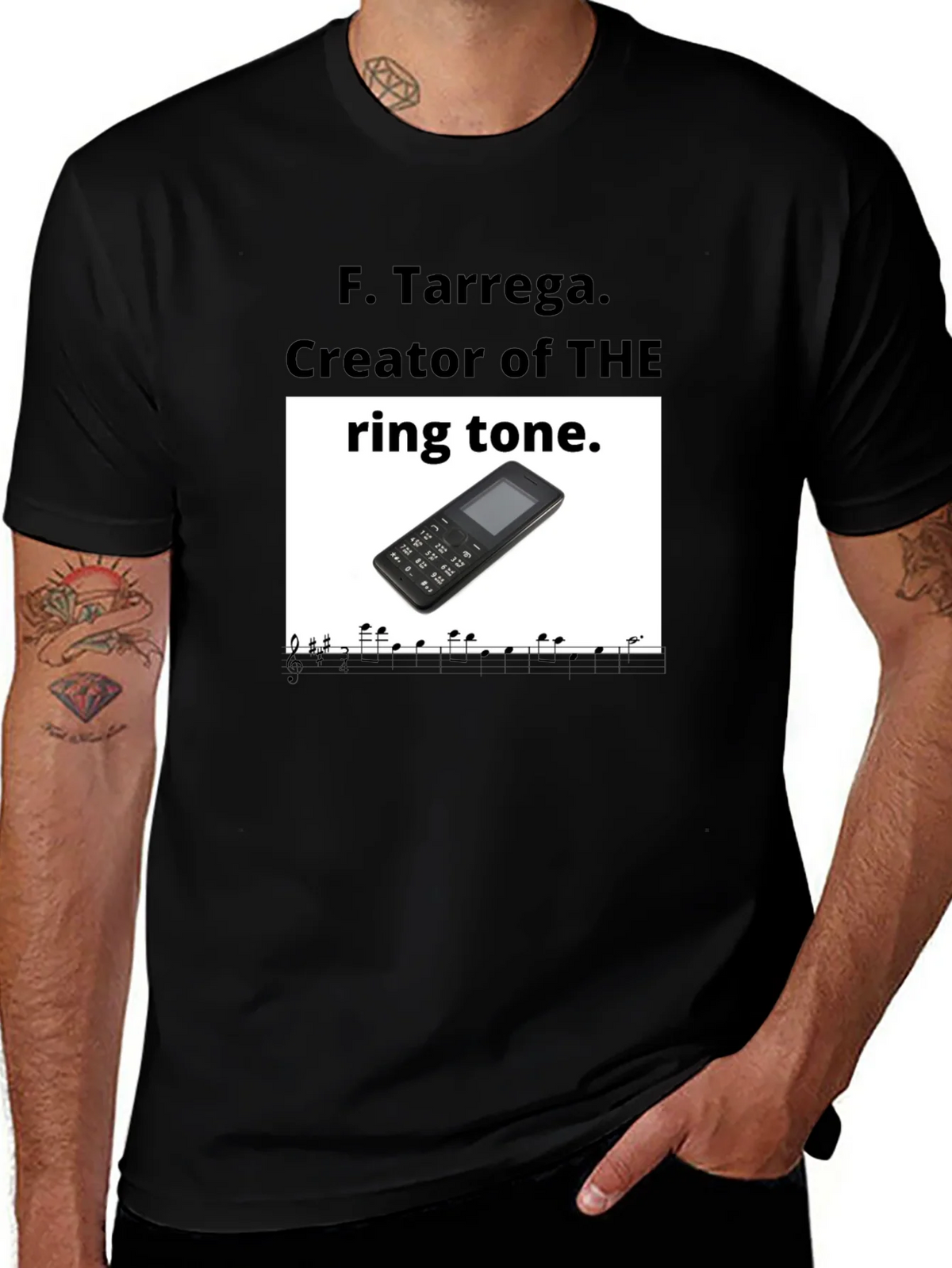 F. Tarrega Ringtone T-Shirt product image 1