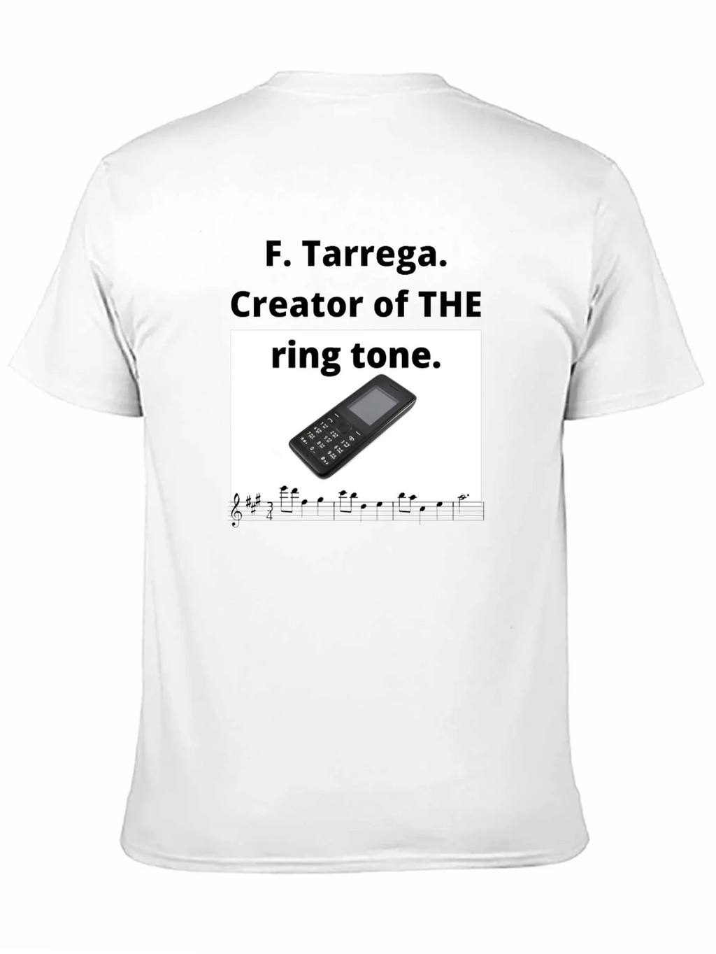 F. Tarrega Ringtone T-Shirt product image 10