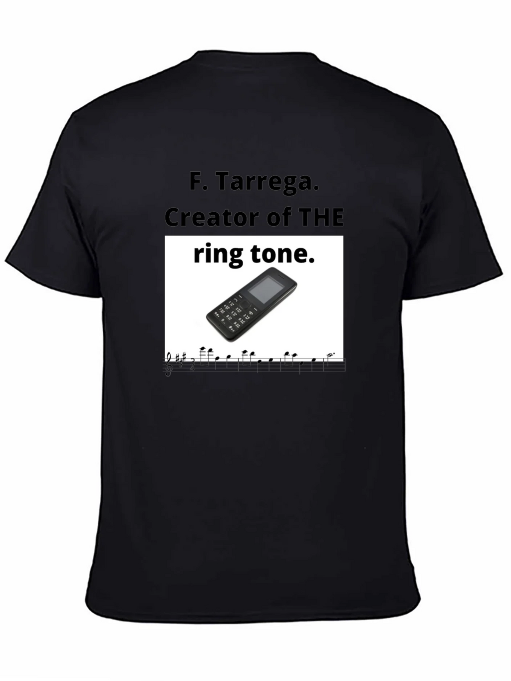 F. Tarrega Ringtone T-Shirt product image 4
