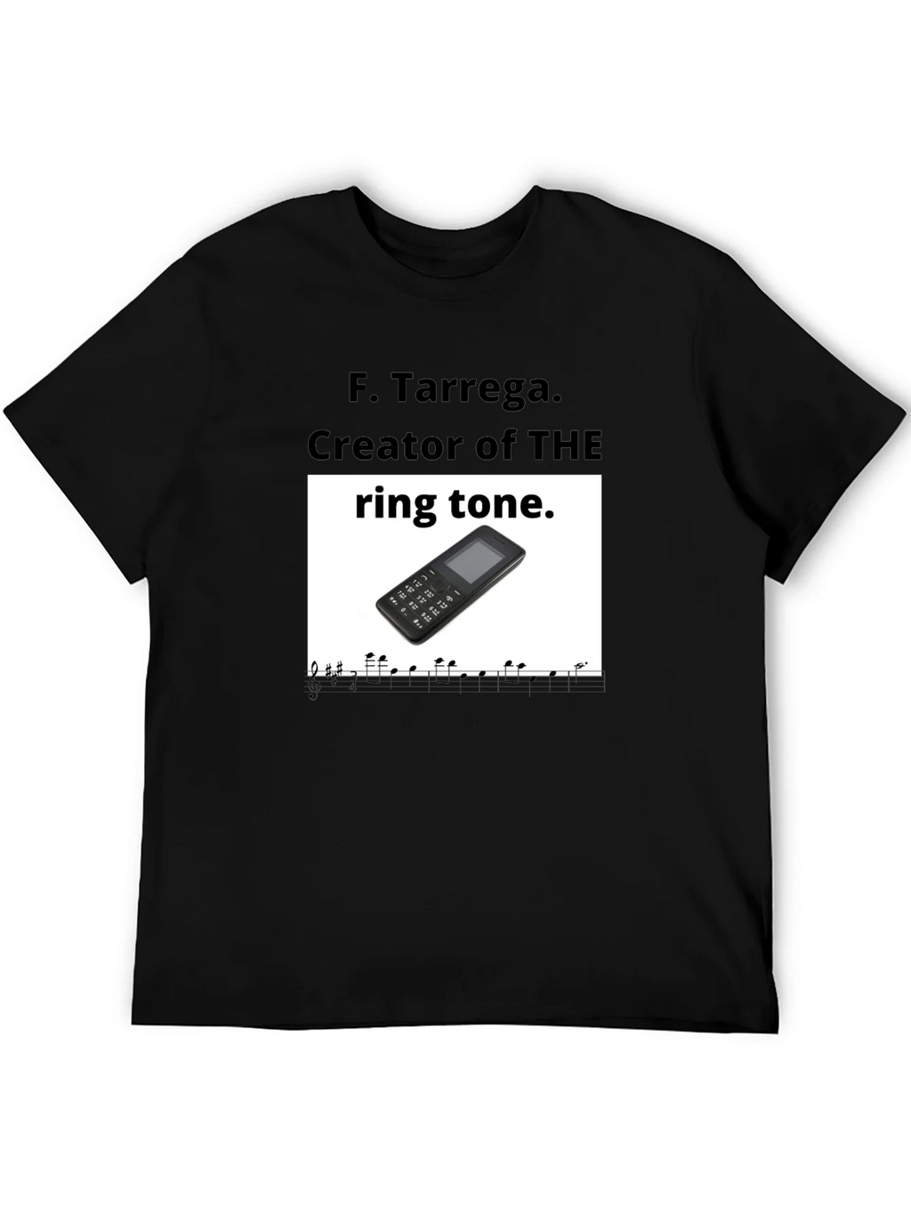 F. Tarrega Ringtone T-Shirt product image 5