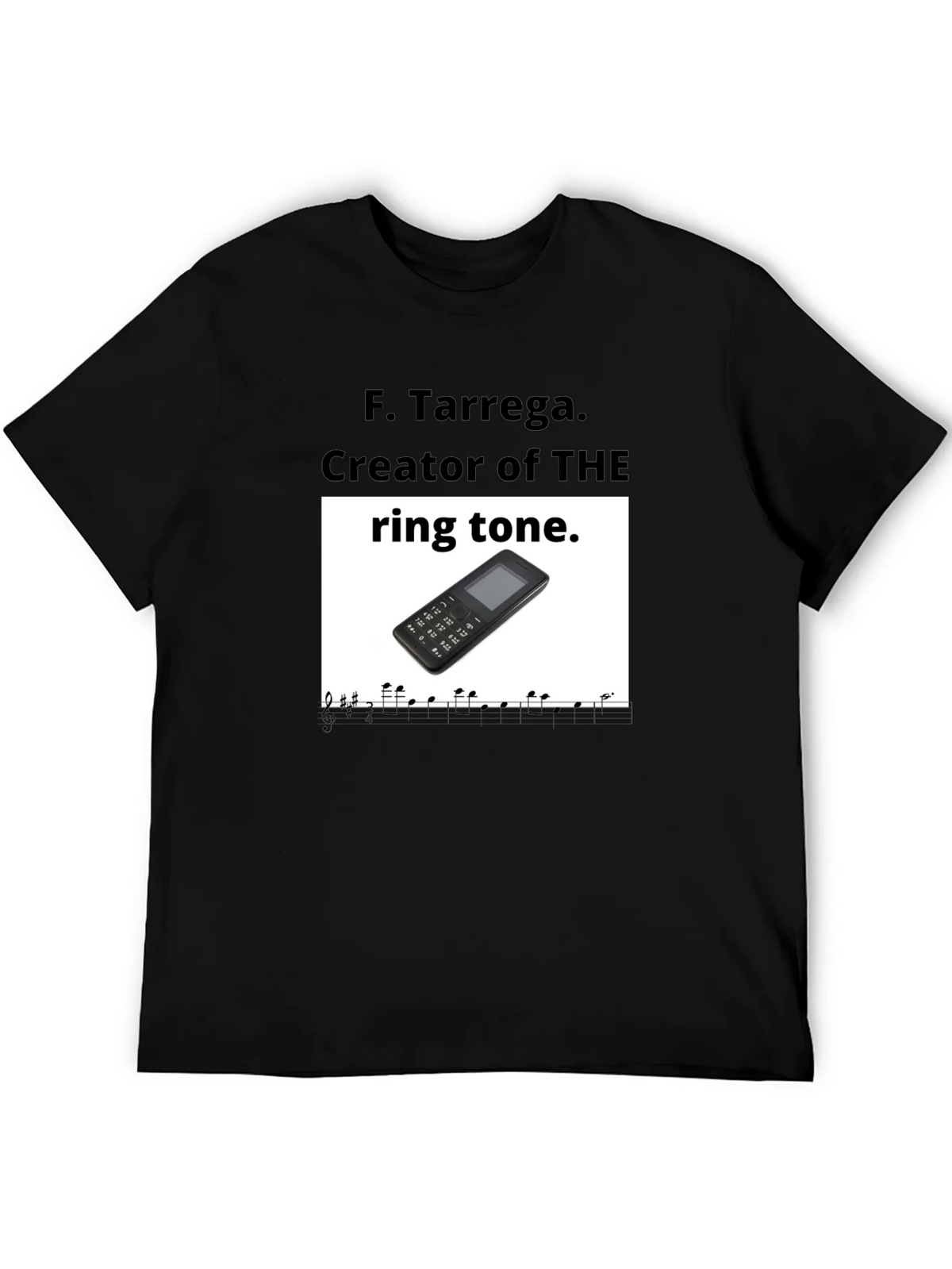 F. Tarrega Ringtone T-Shirt product image 5