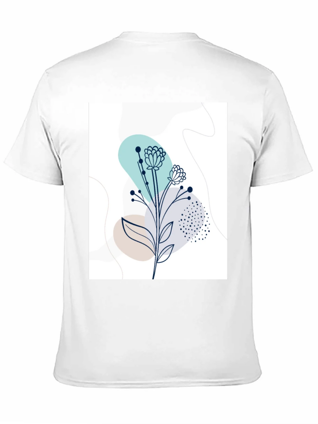 Modern Floral Graphic Tee - Stylish Botanical Design product image 6