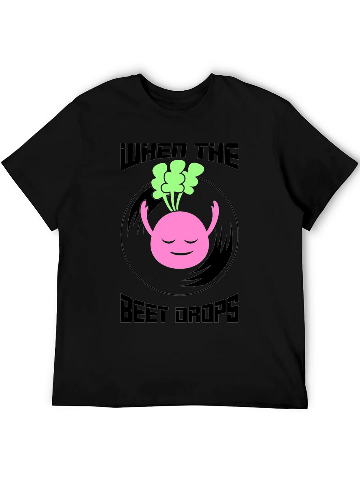 When the Beet Drops Black Graphic Tee product image 5