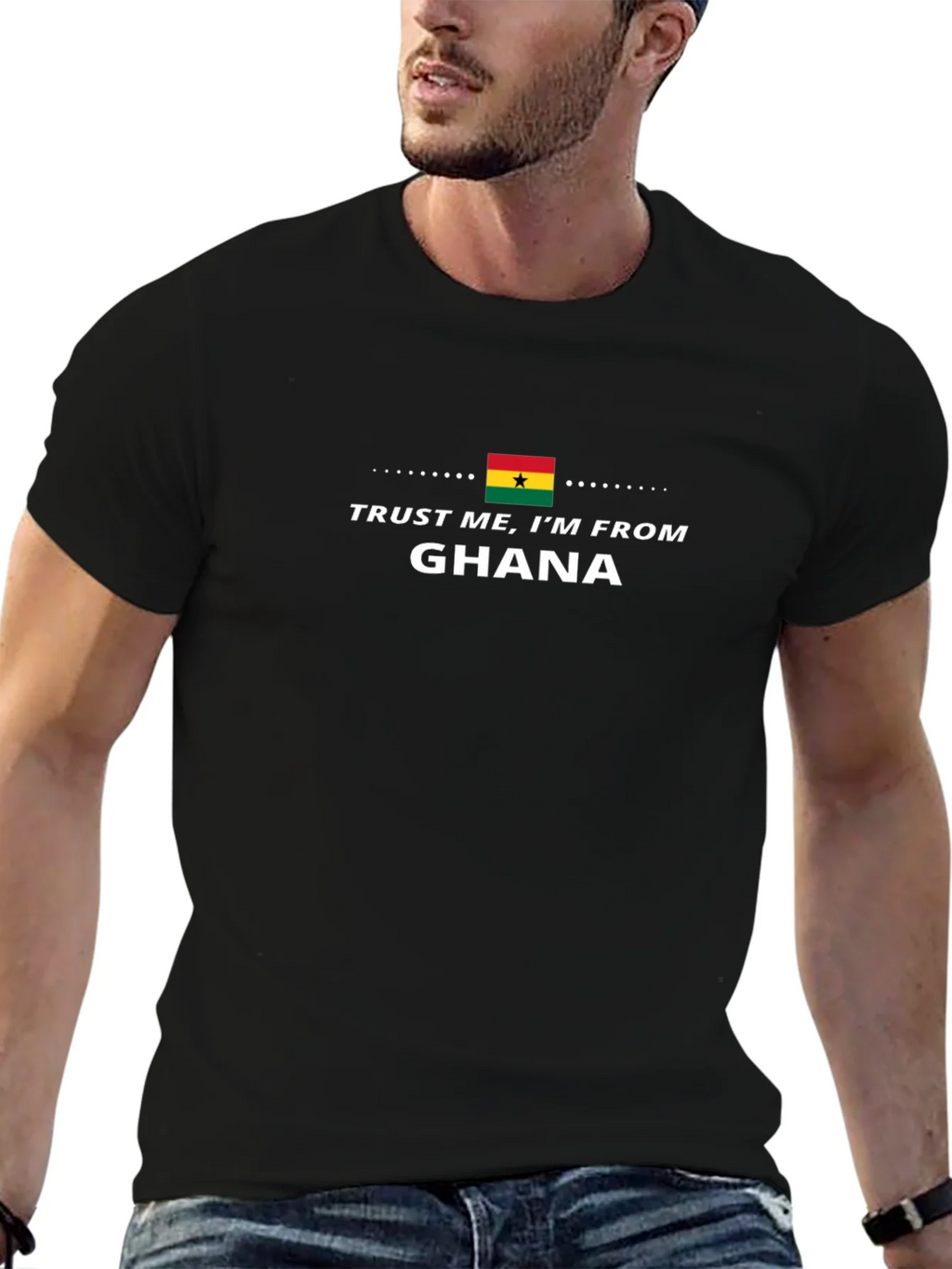 Ghana Pride T-Shirt - Trust Me Im From product image 6