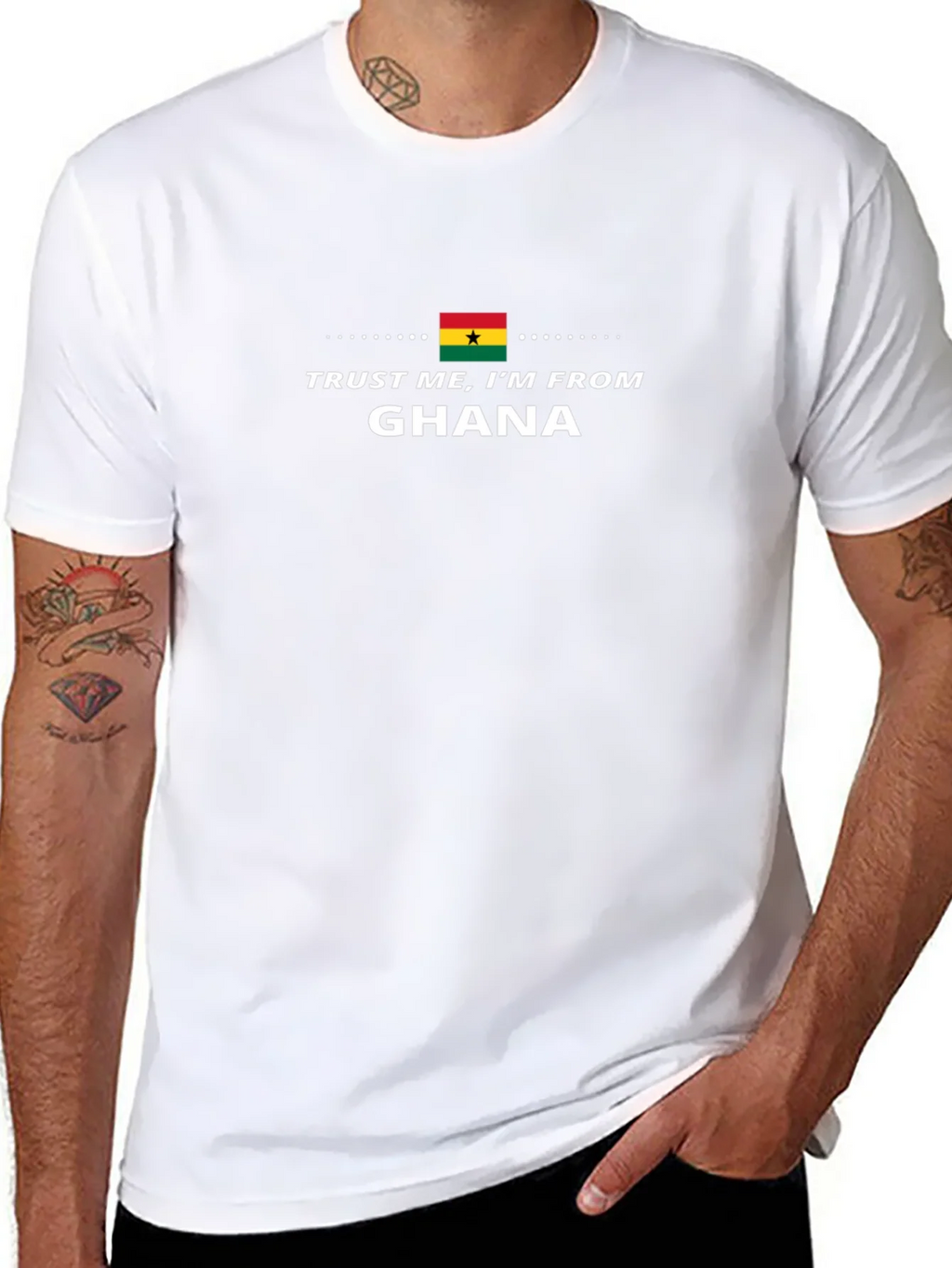 Ghana Pride T-Shirt - Trust Me Im From product image 7