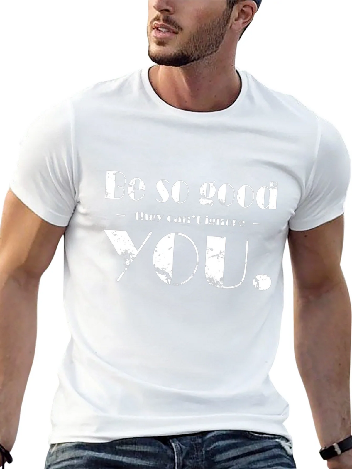 Motivational Be So Good Black T-Shirt product image 10