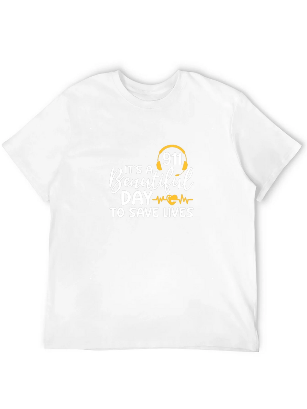 911 Save Lives Graphic Tee - Black product image 11