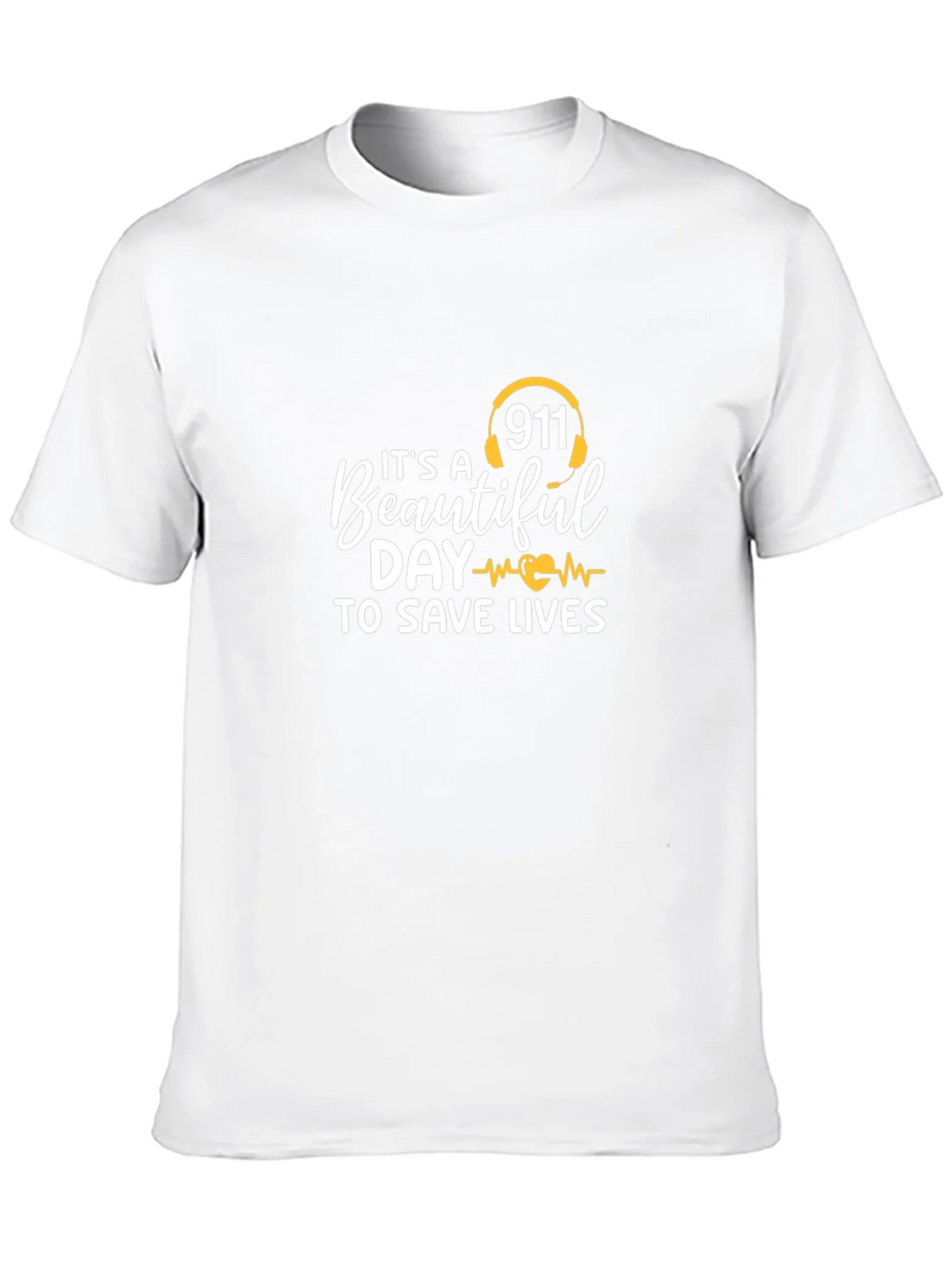 911 Save Lives Graphic Tee - Black product image 9