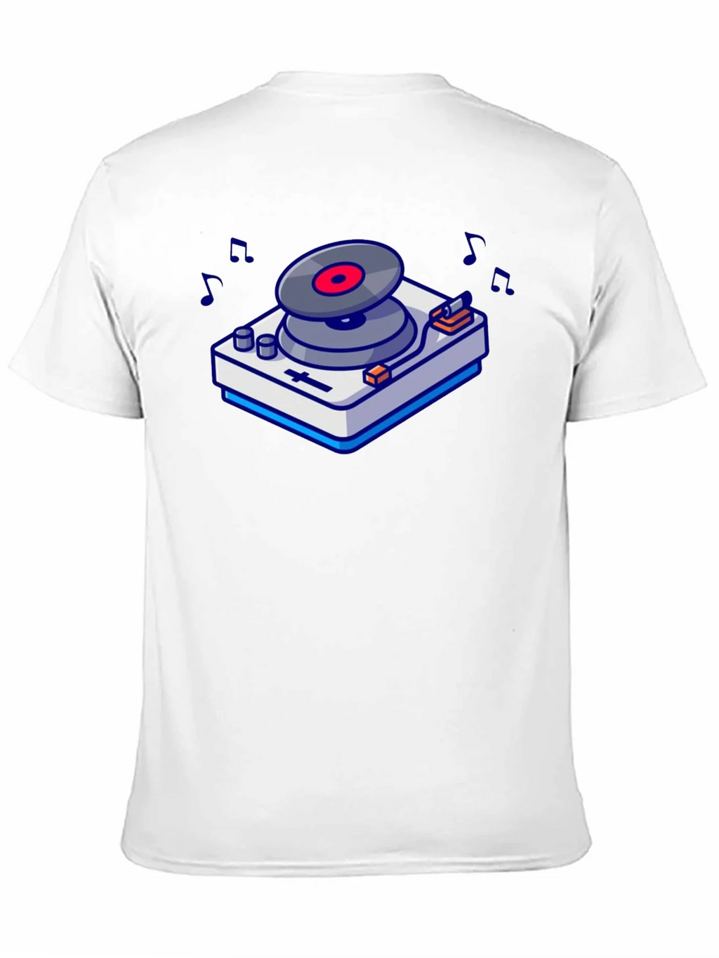 Retro Turntable Graphic T-Shirt - Music Lovers Tee product image 10