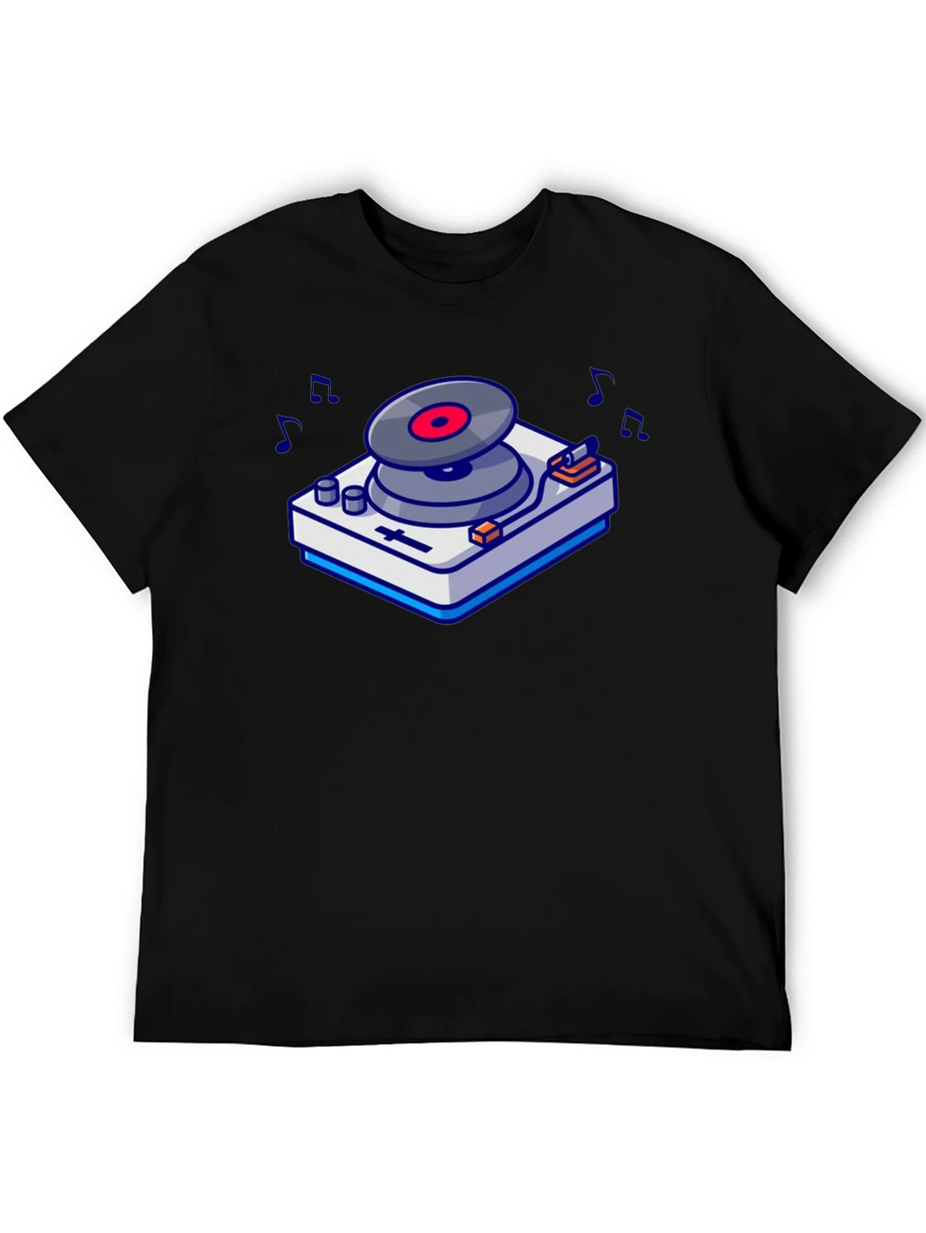 Retro Turntable Graphic T-Shirt - Music Lovers Tee product image 5