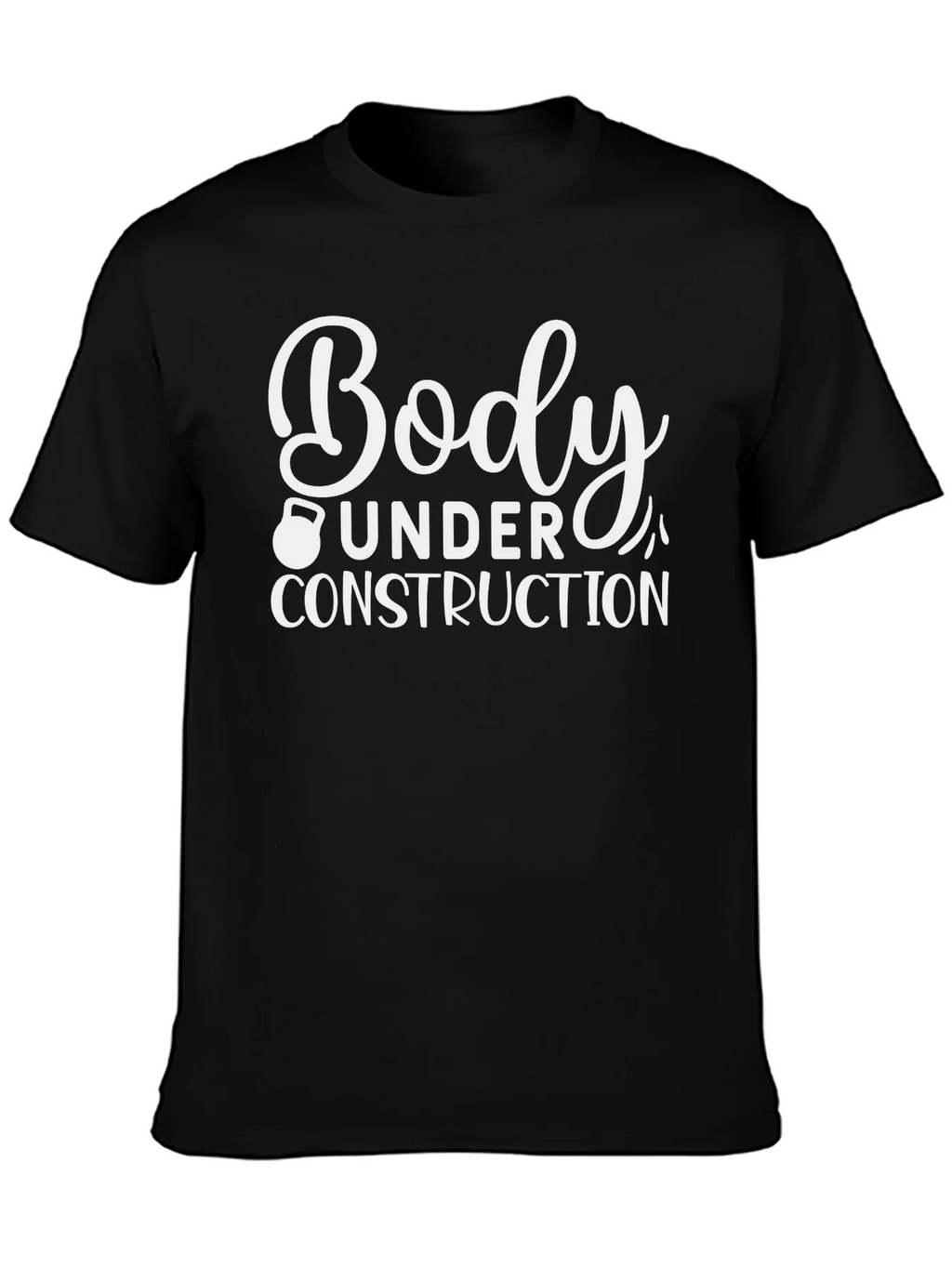 Body Under Construction Black T-Shirt product image 3