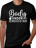 Body Under Construction Black T-Shirt product image 1