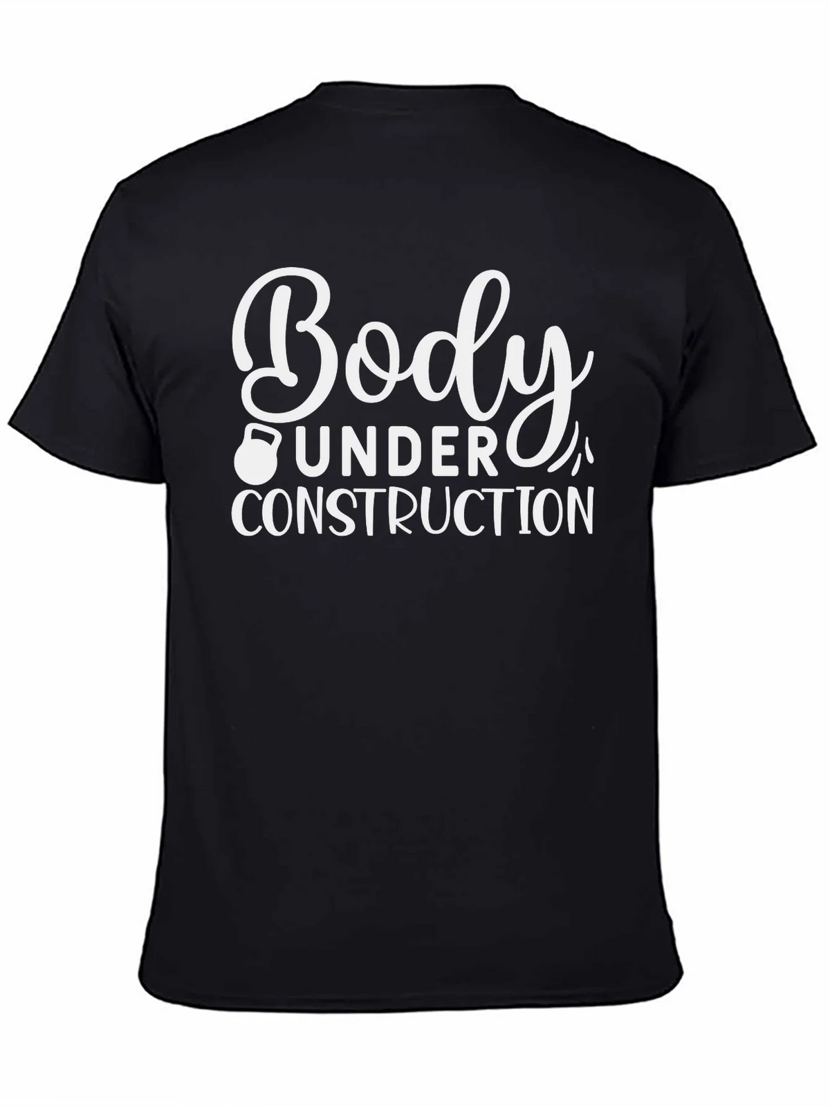 Body Under Construction Black T-Shirt product image 4
