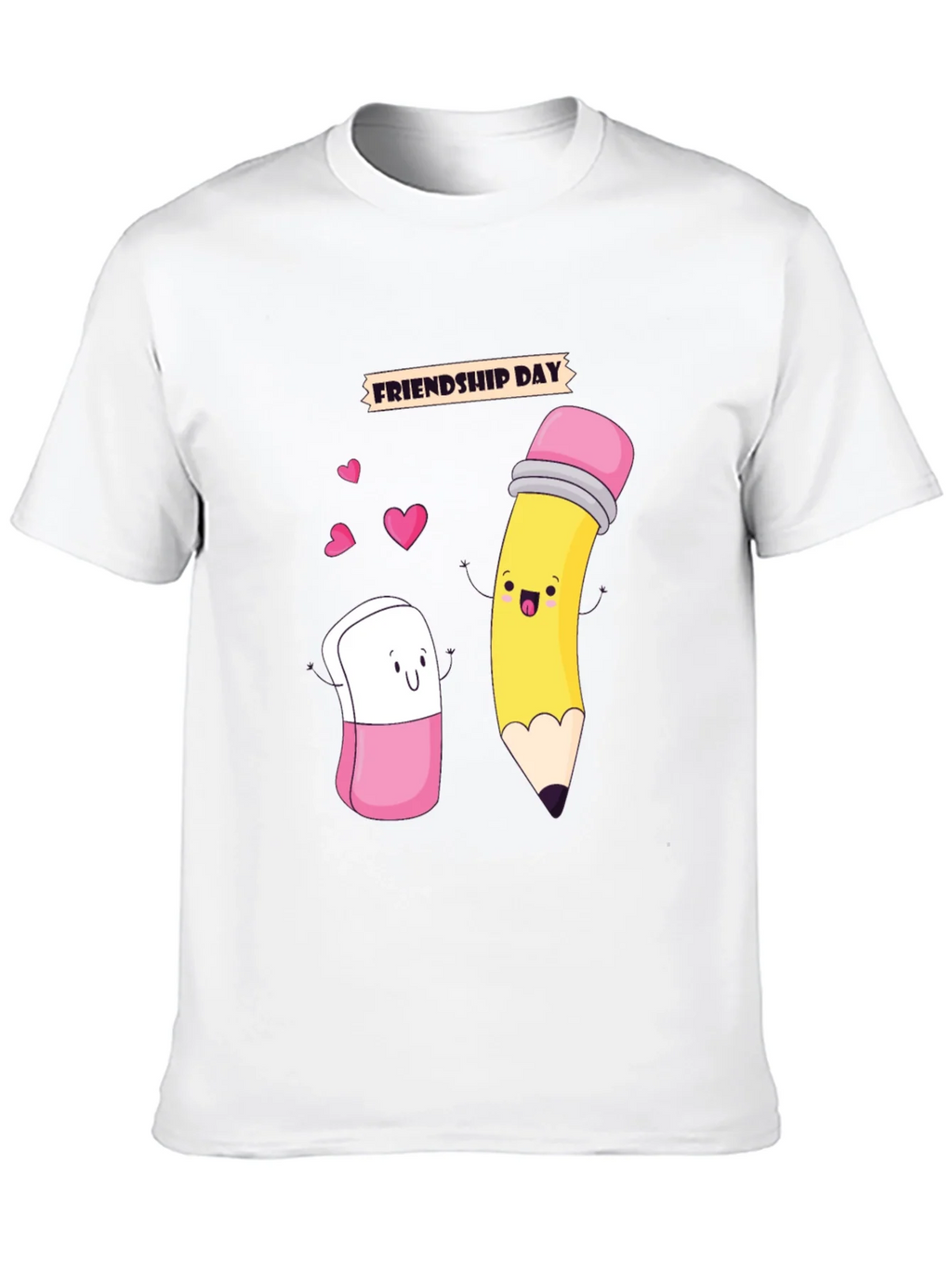 Friendship Day Cartoon Graphic Tee product image 9