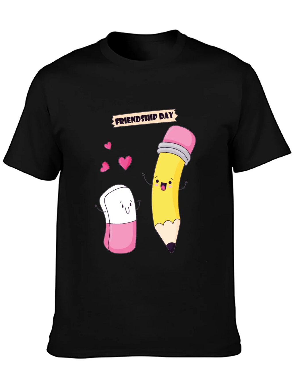 Friendship Day Cartoon Graphic Tee product image 3